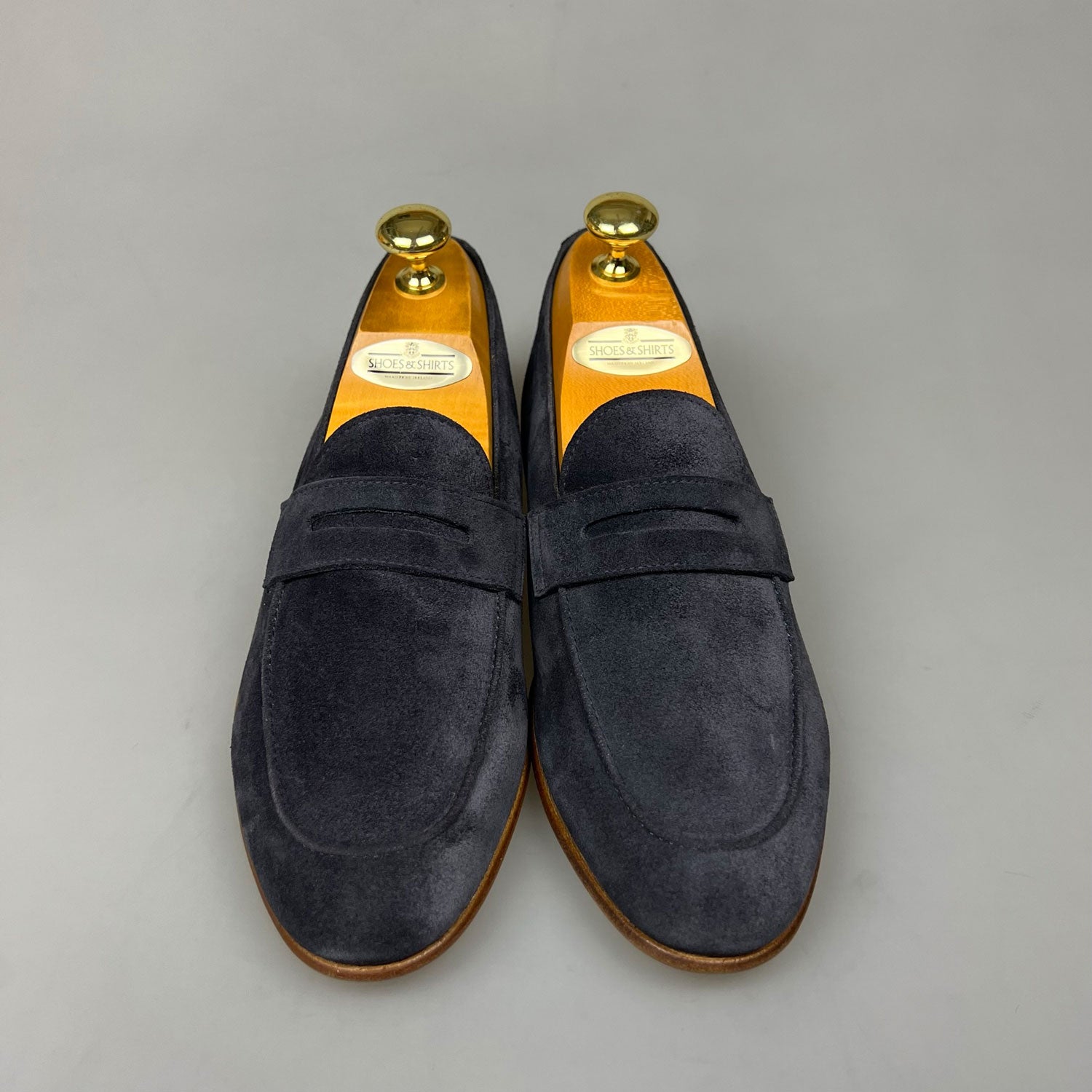 Arturo Penny Unlined Navy