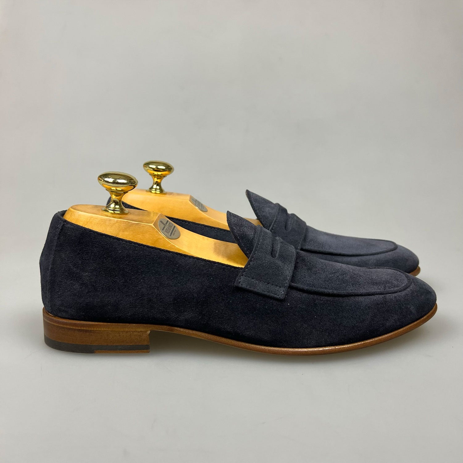 Arturo Penny Unlined Navy