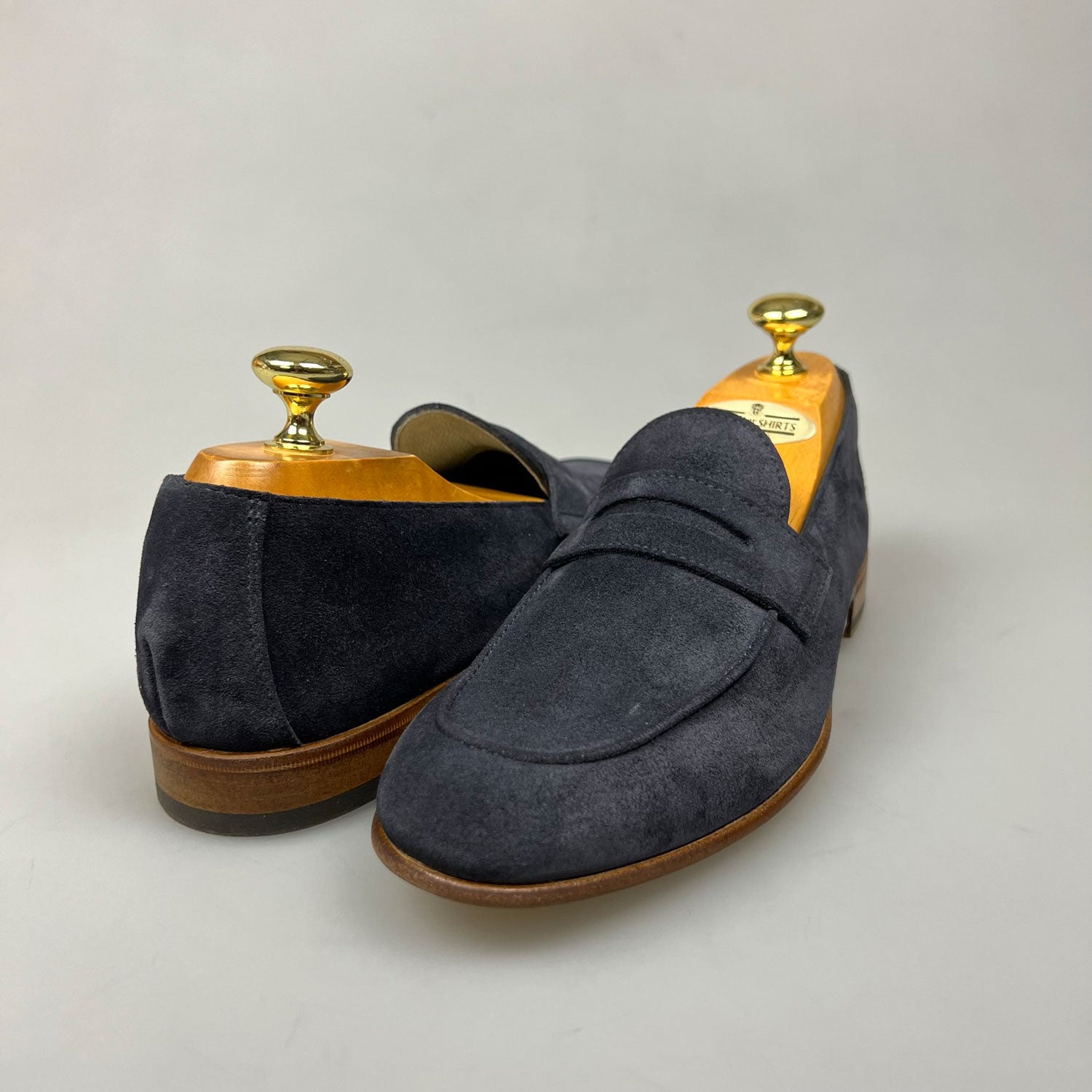 Arturo Penny Unlined Navy