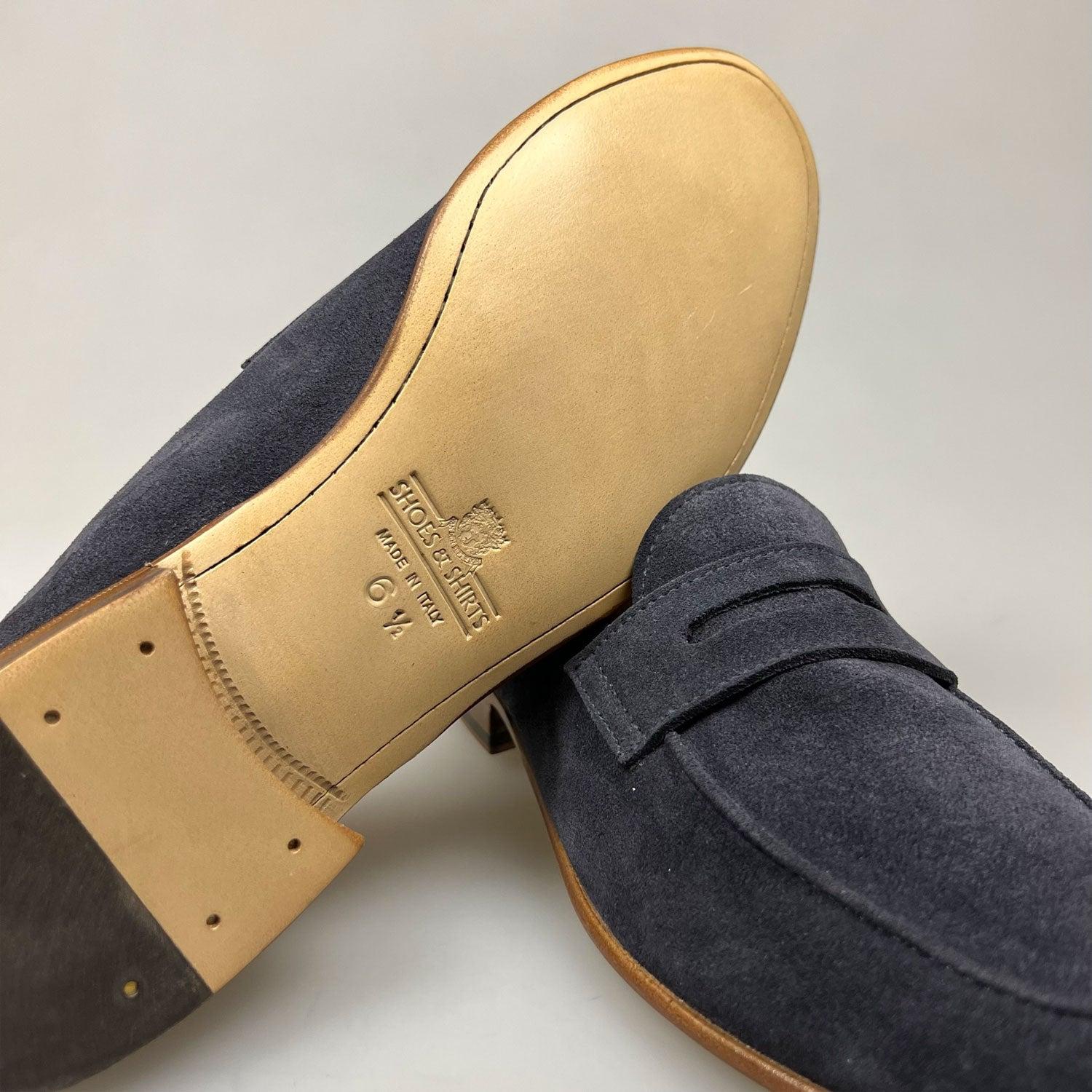 Arturo Penny Unlined Navy