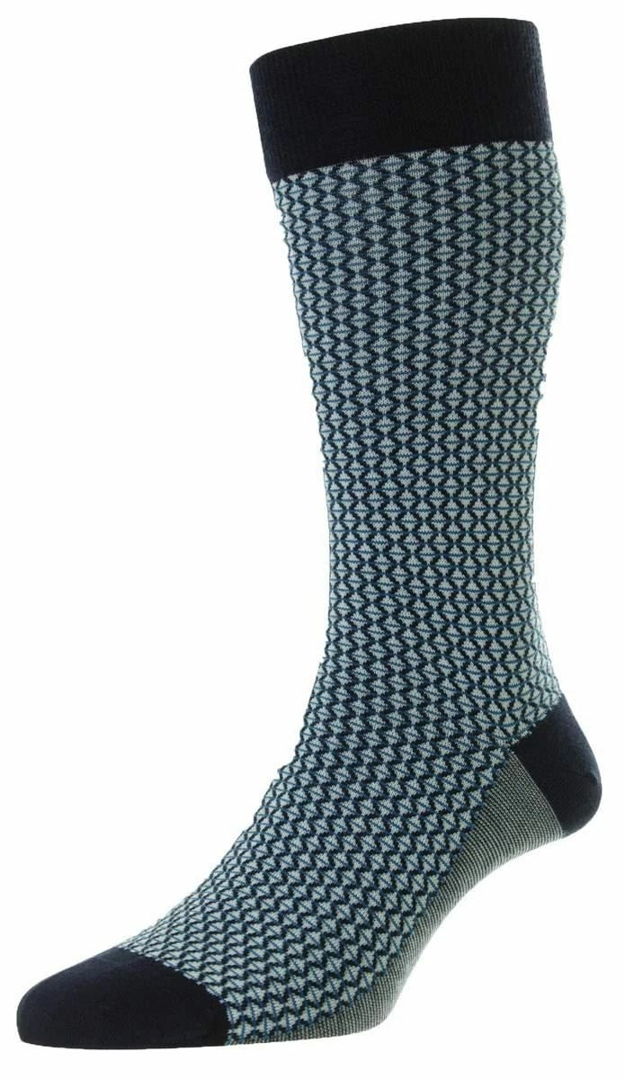 Sock Elgar Cotton Navy