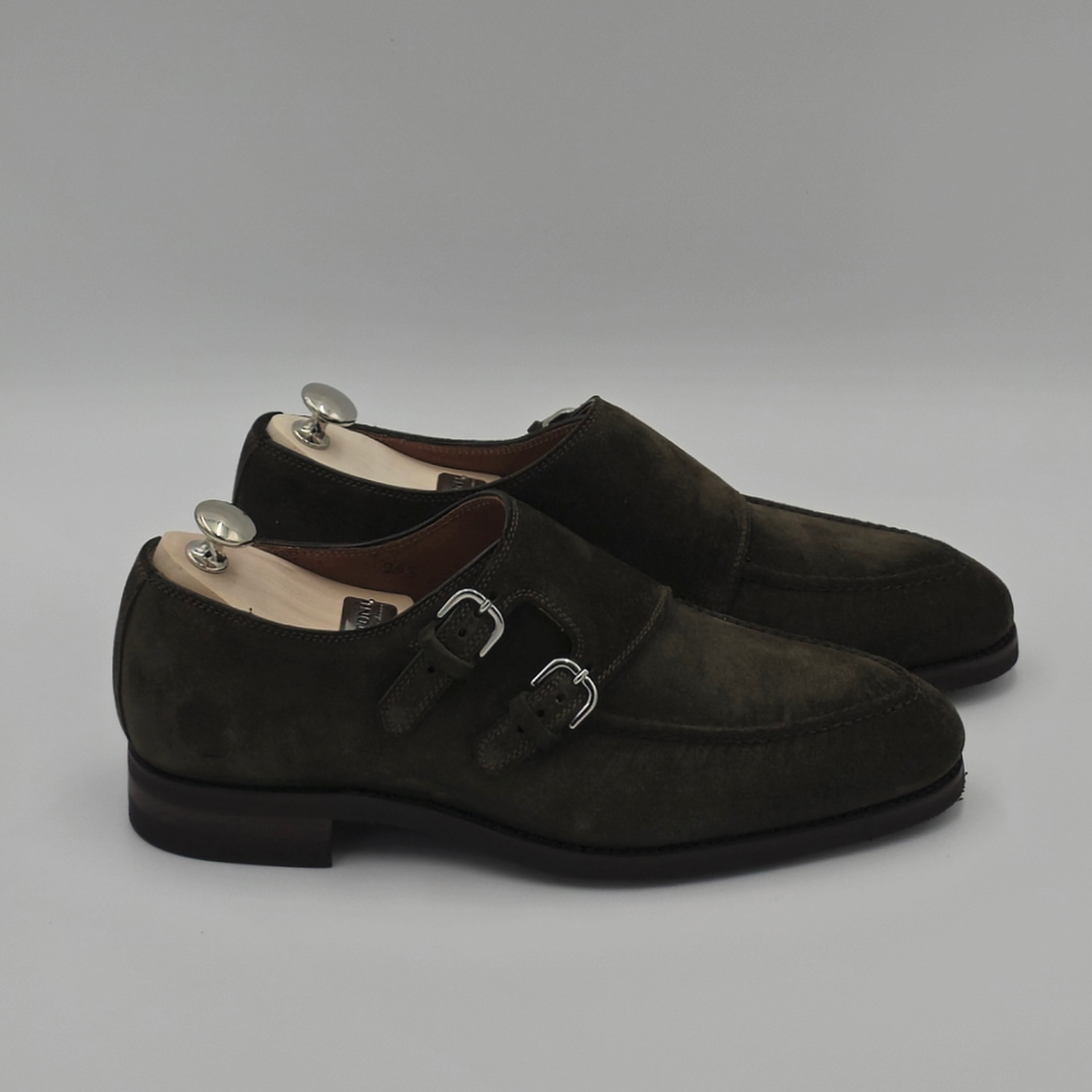 Bontoni Diamante III Cipresso Suede Groen