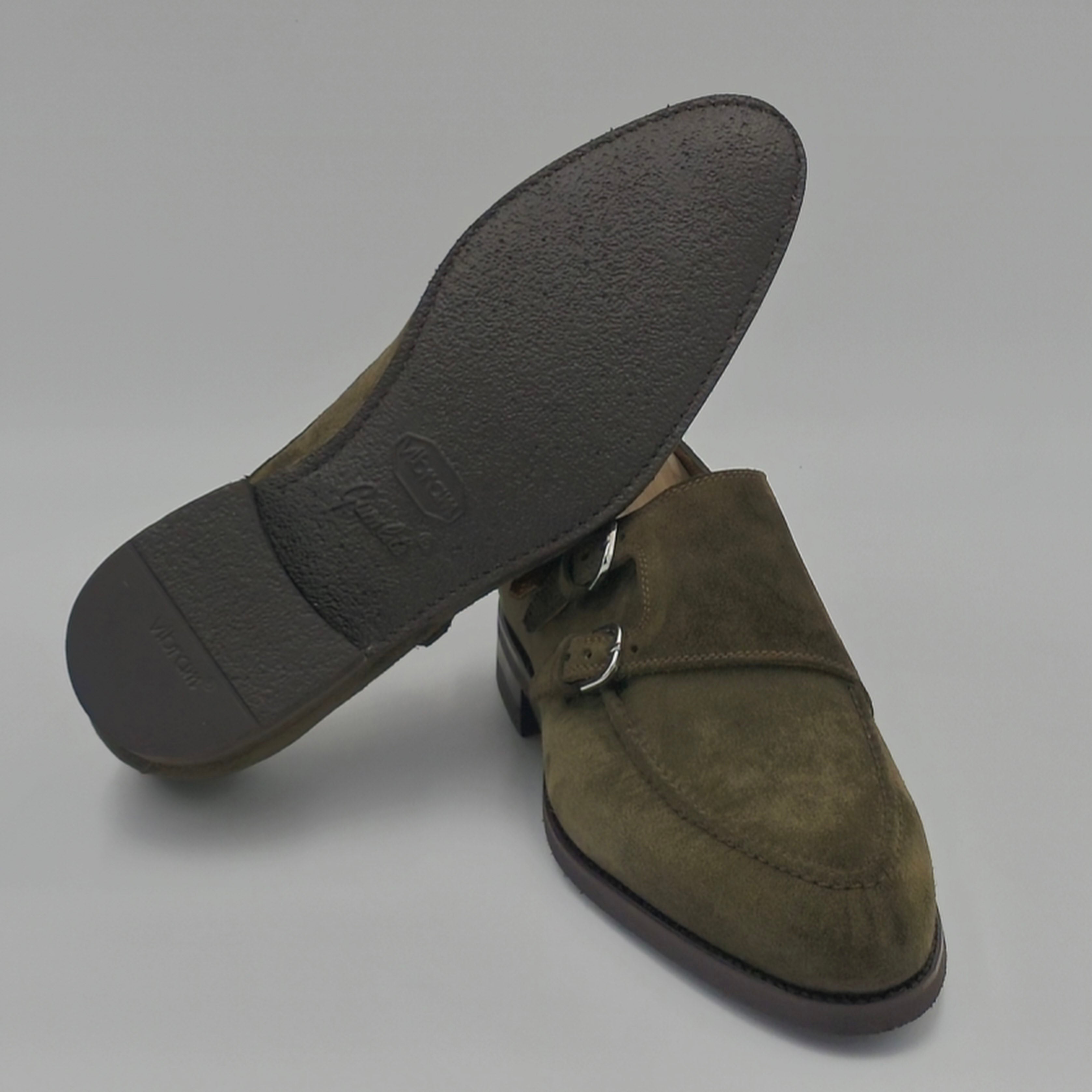 Bontoni Diamante III Cipresso Suede Groen