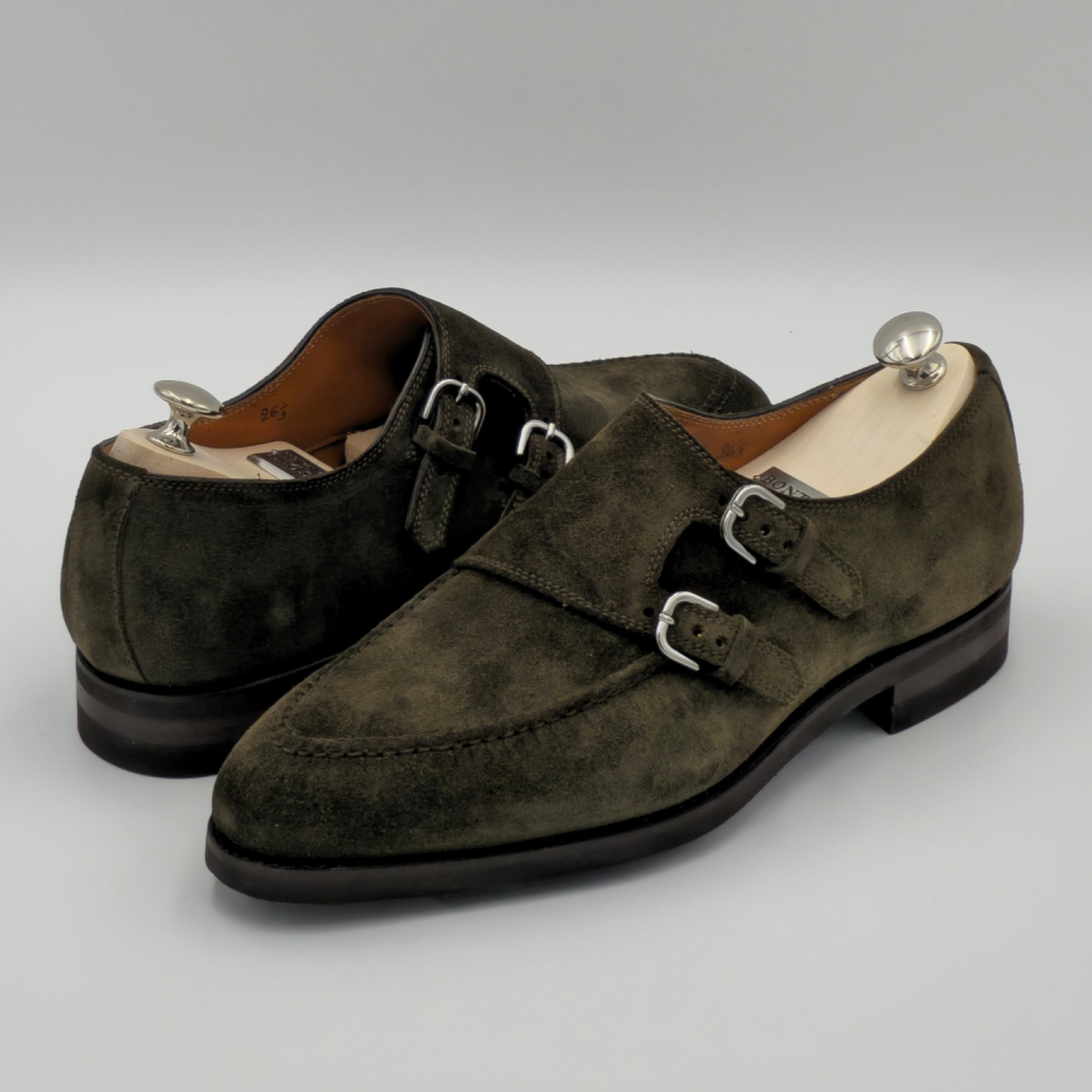 Bontoni Diamante III Cipresso Suede Groen