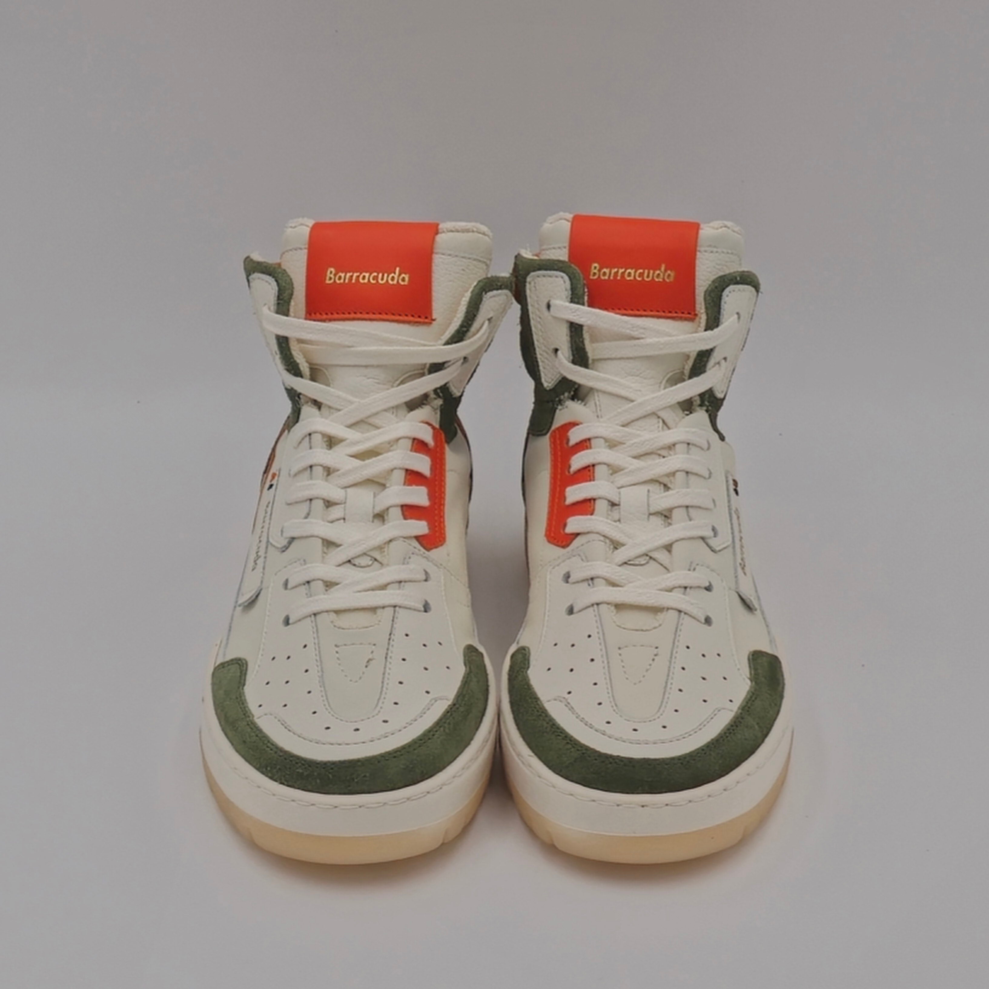 Barracuda Sneaker Earving High Groen