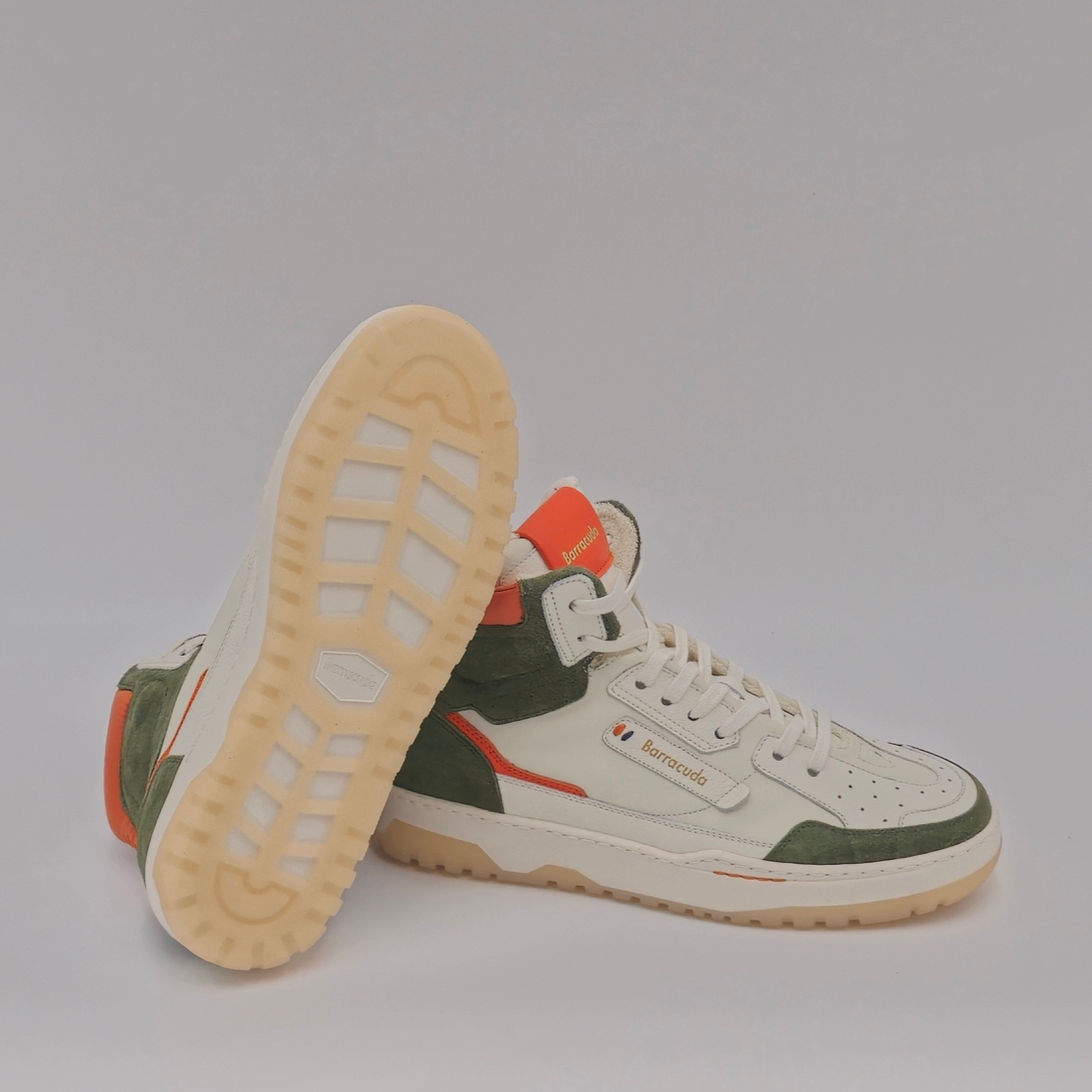 Barracuda Sneaker Earving High Groen