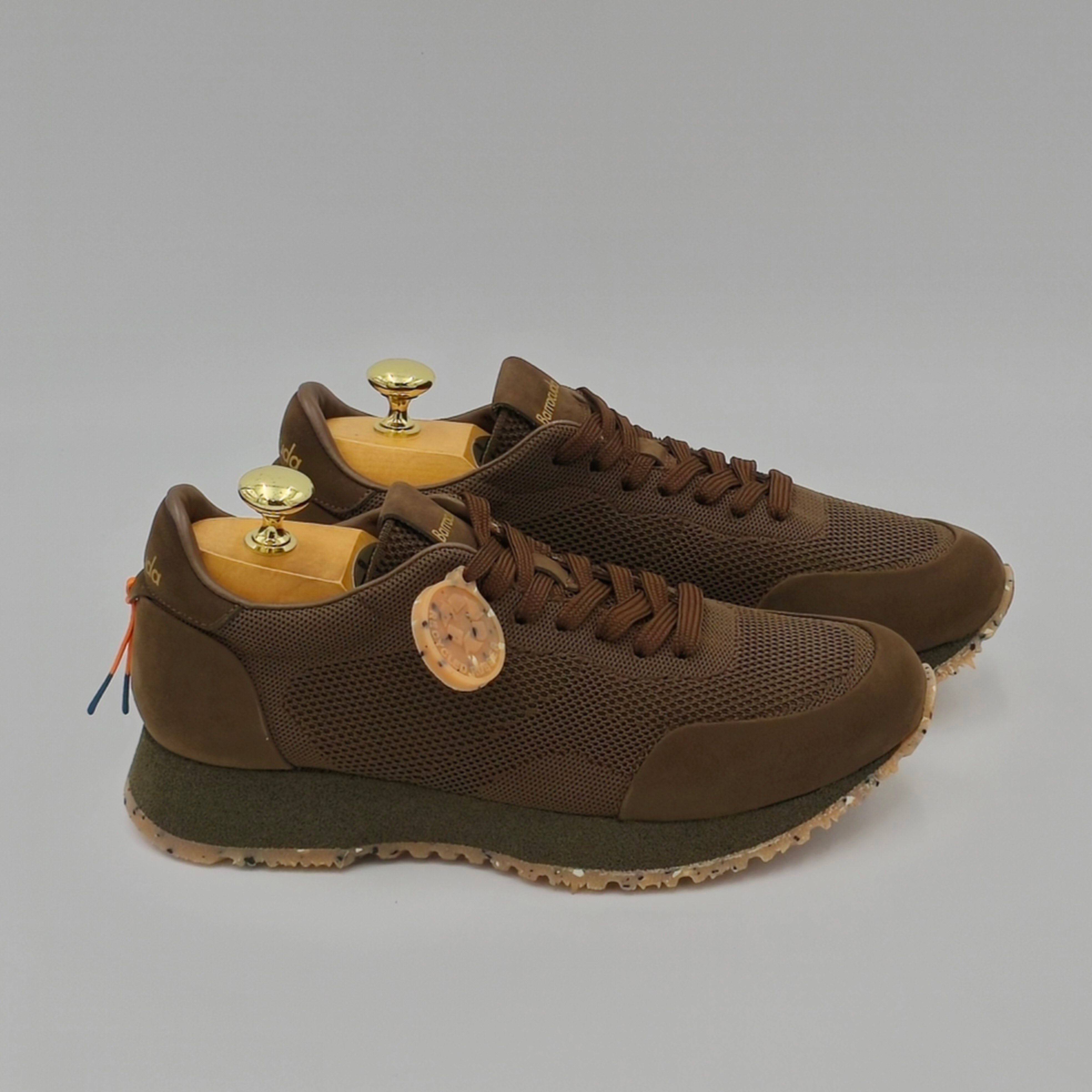 Sneaker React Technic Dark Brown
