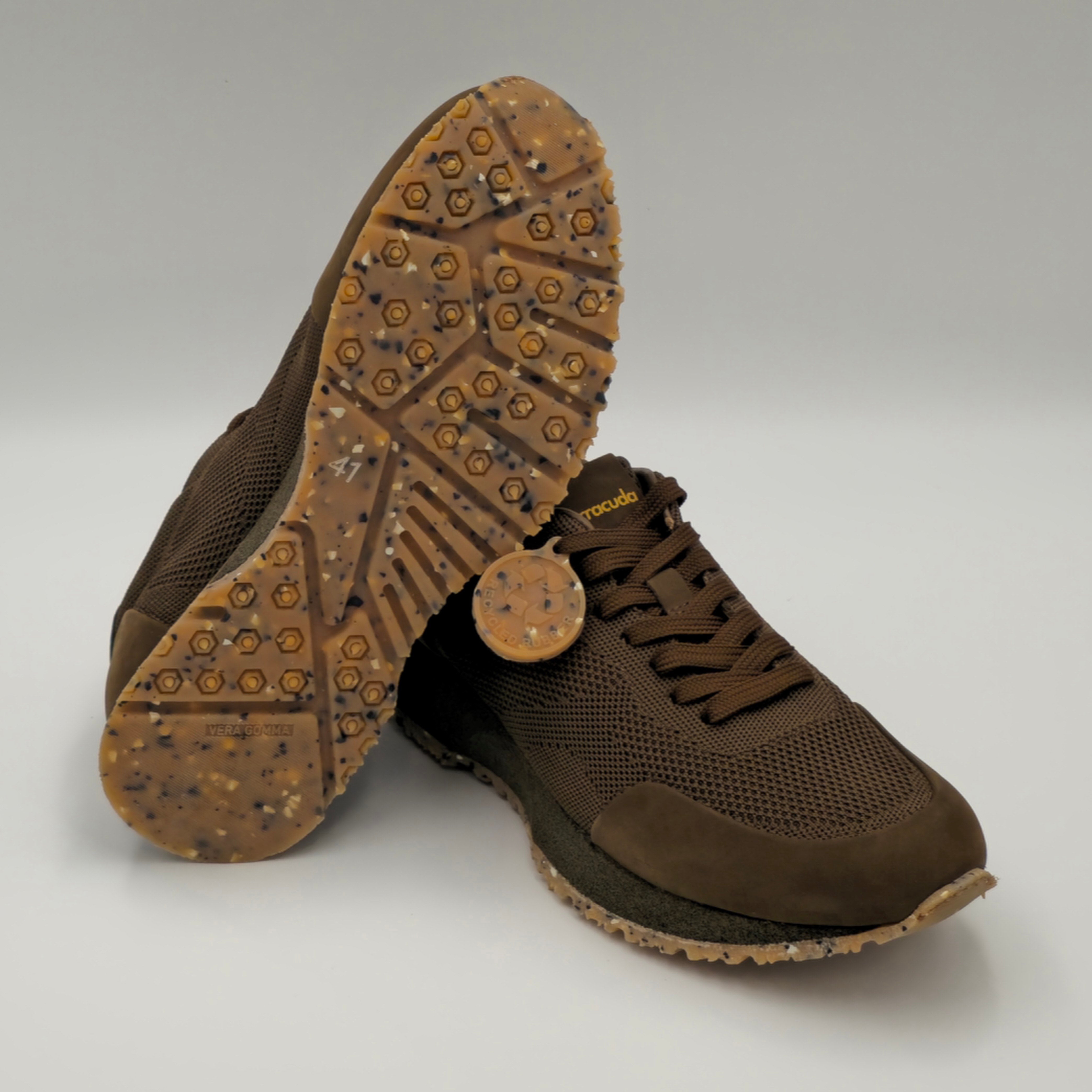 Sneaker React Technic Dark Brown