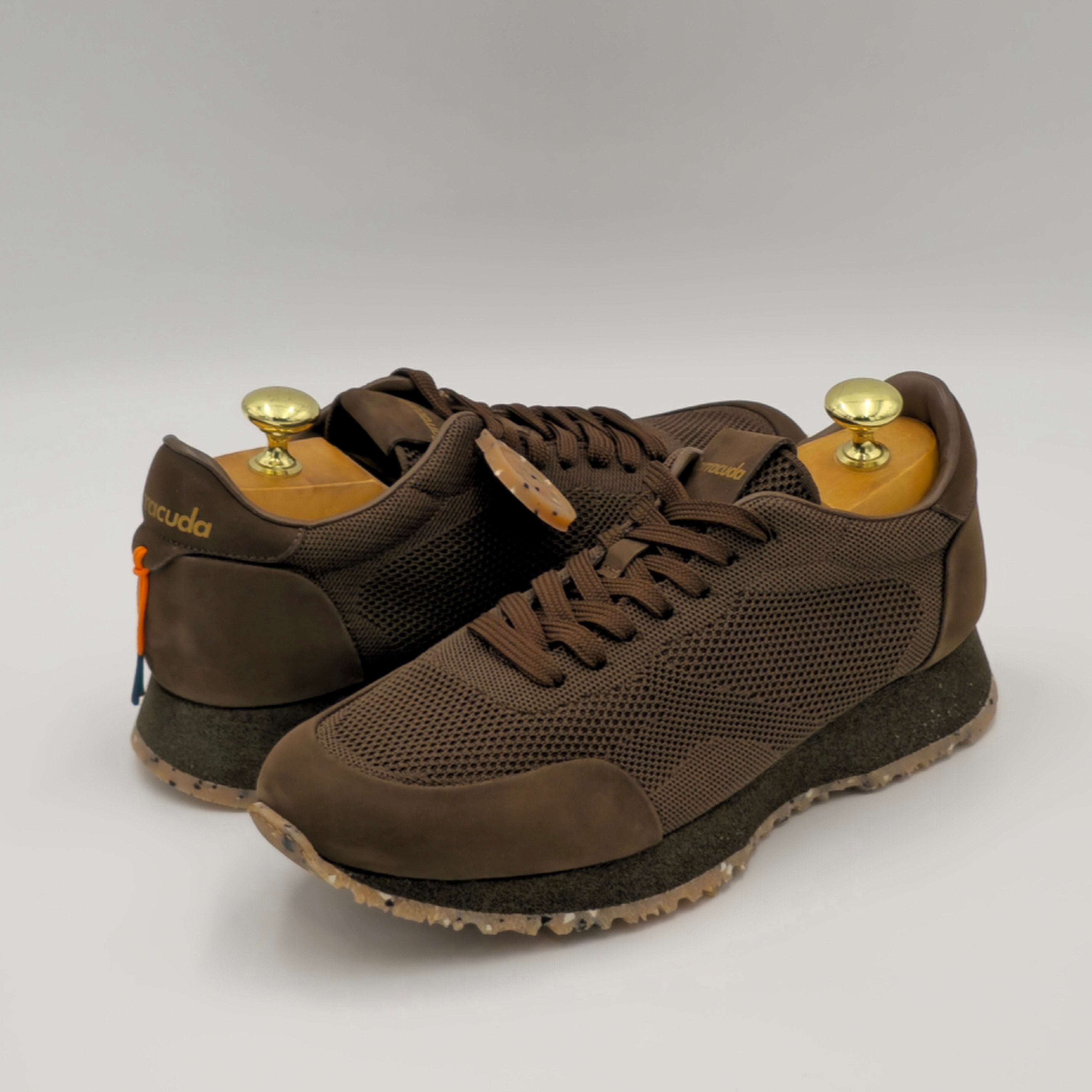 Sneaker React Technic Dark Brown