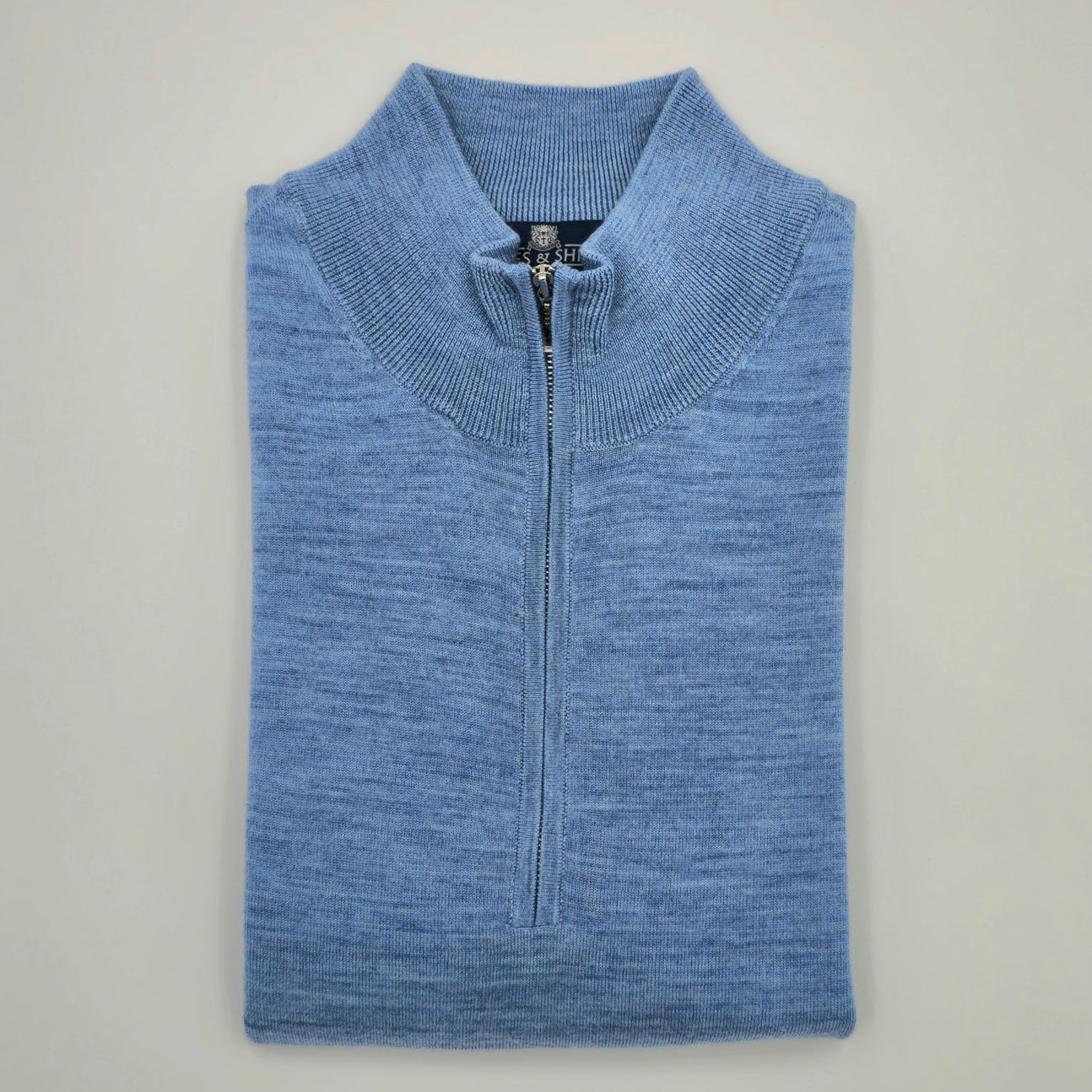 Half Zip Sweater Merino Cloud