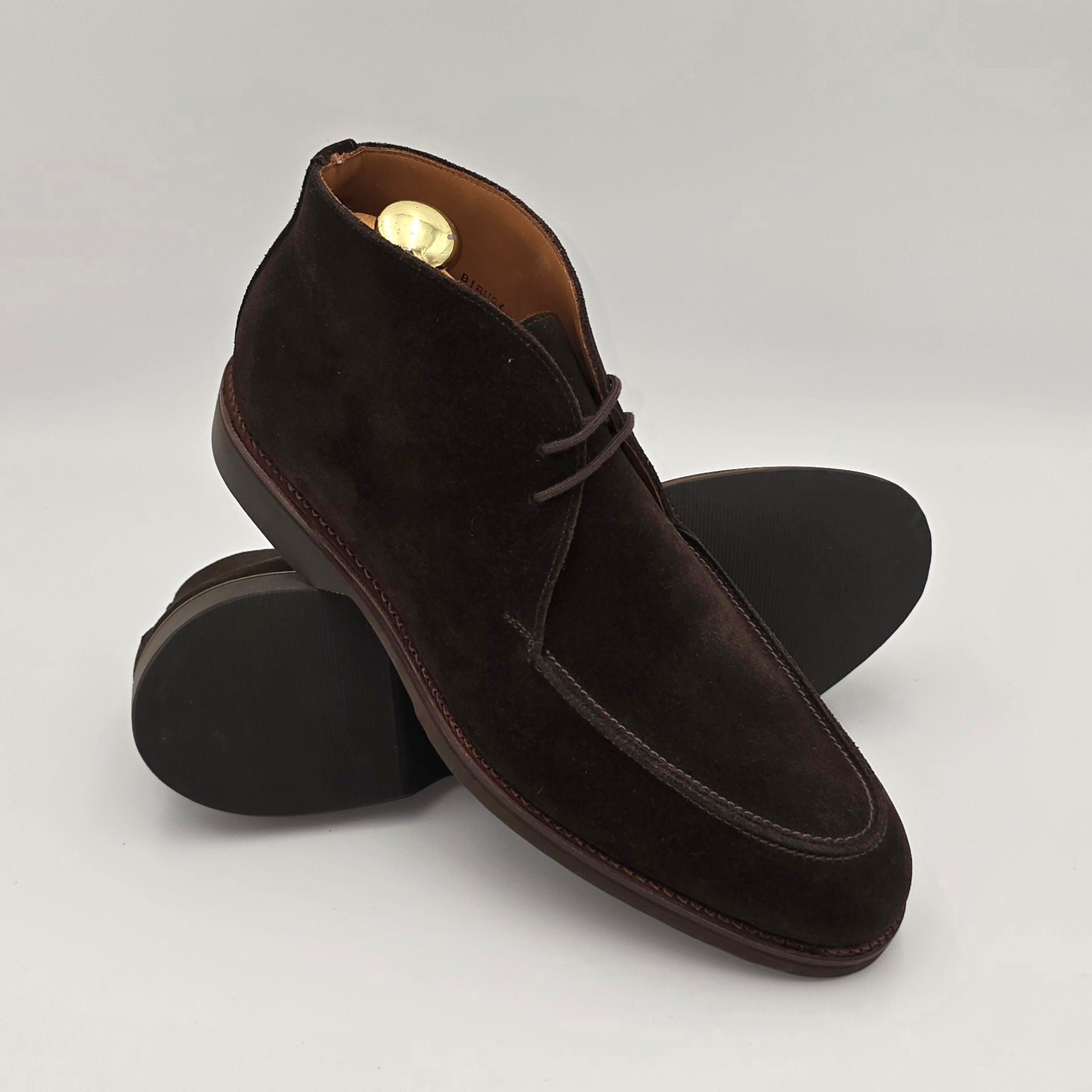 Bibury Chukka Boot Suede Dark Brown