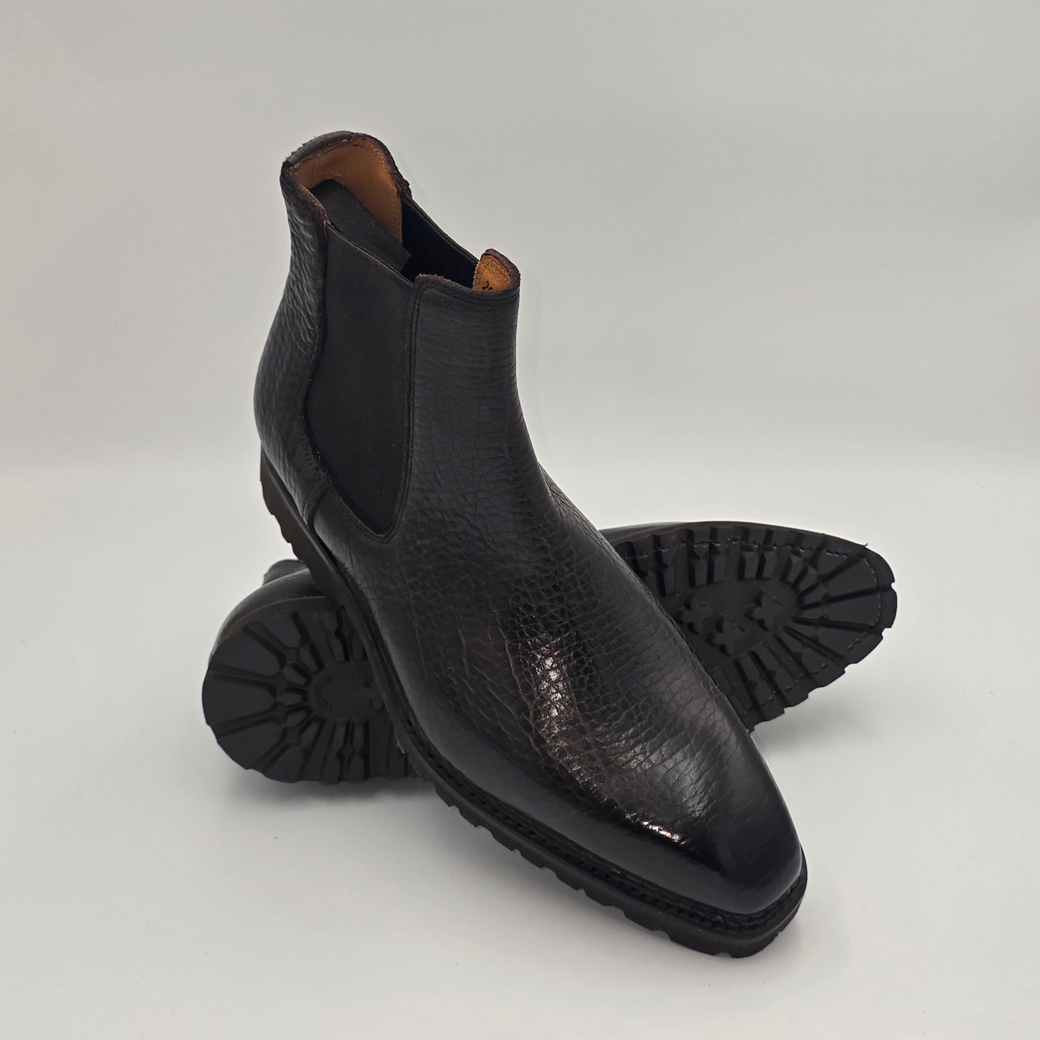 Cavaliere Boot Norwegian Bison Dark Chocolate