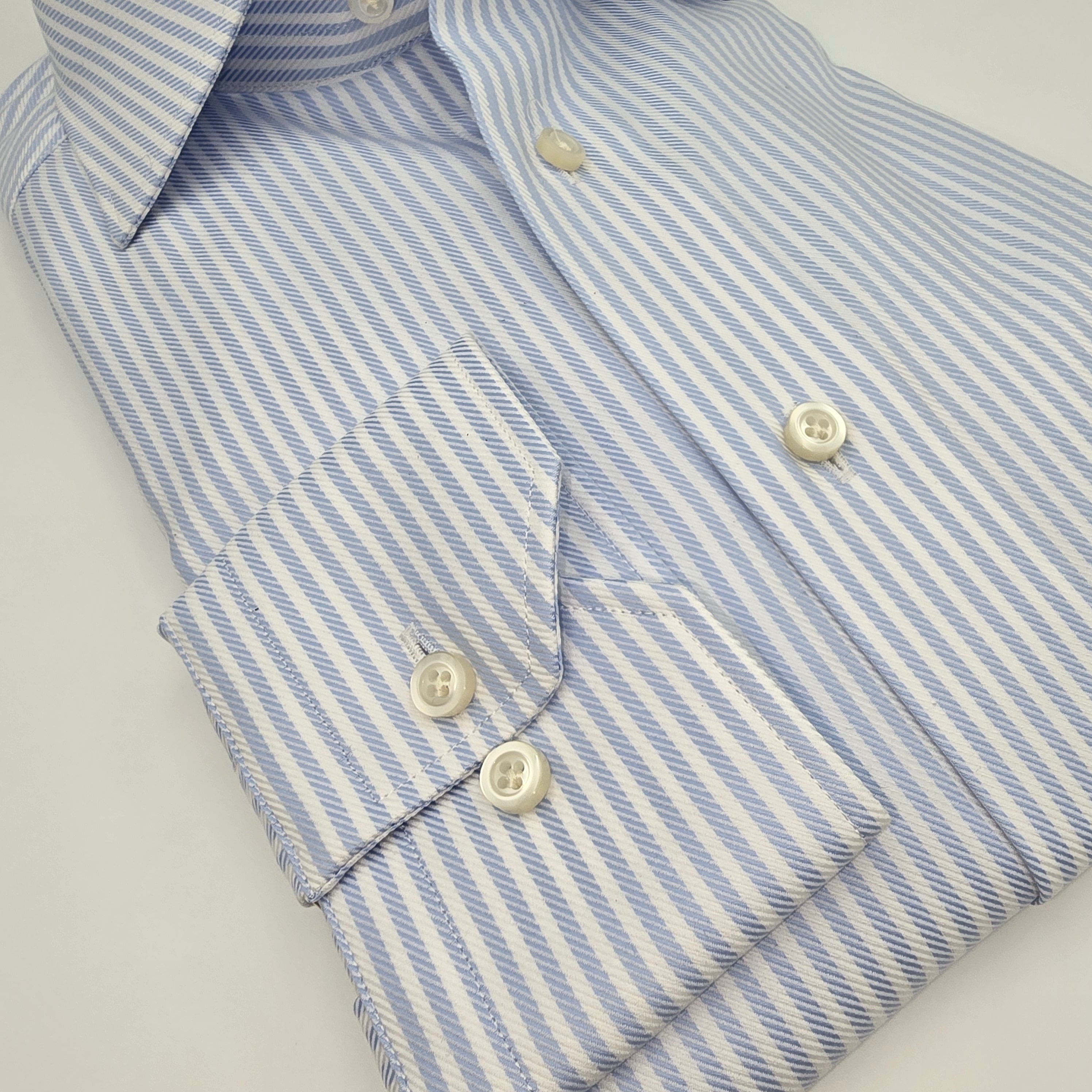 Shirt Comfort Flex Luxury Stripes Blue