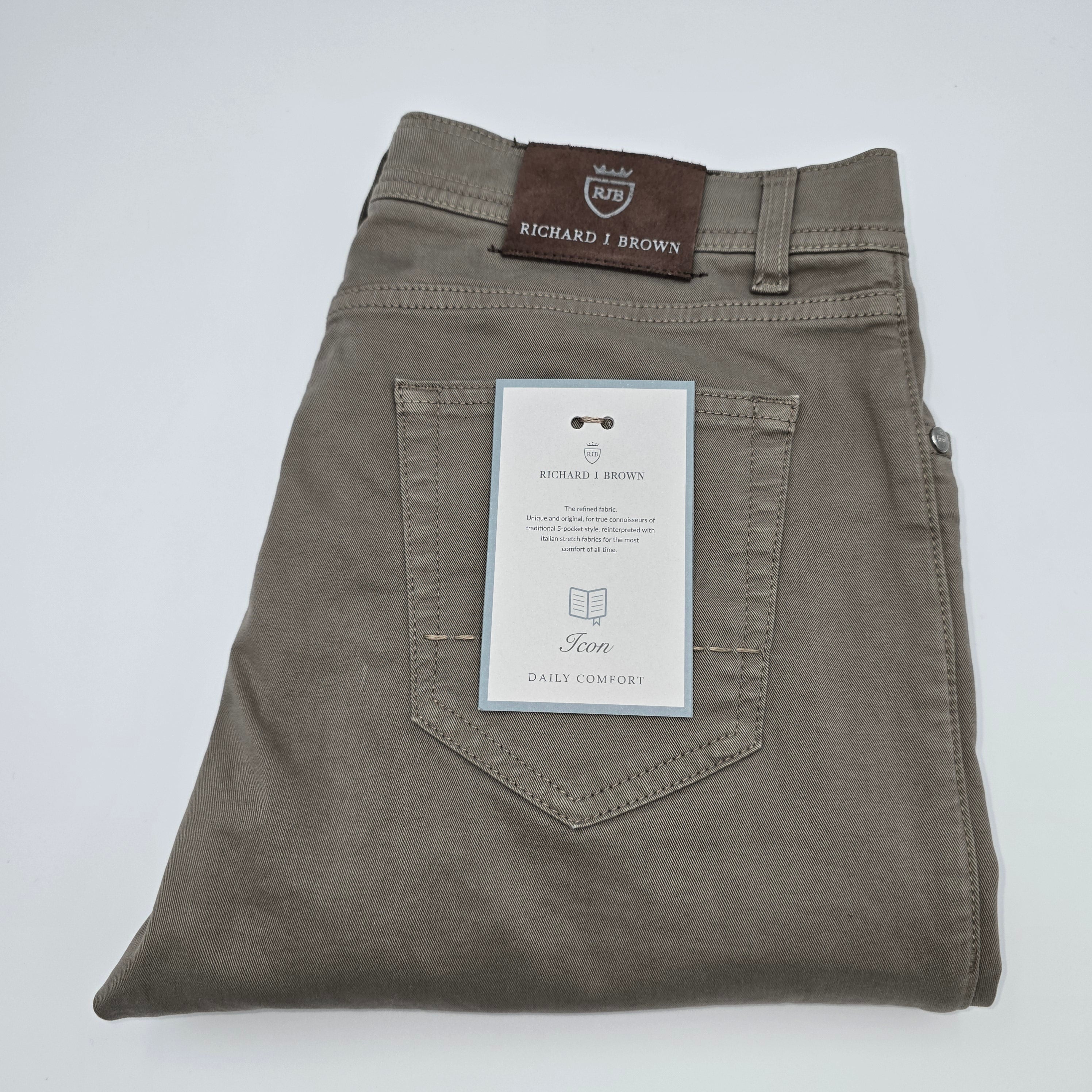 5-pocket Chino Tokyo Icon Taupe