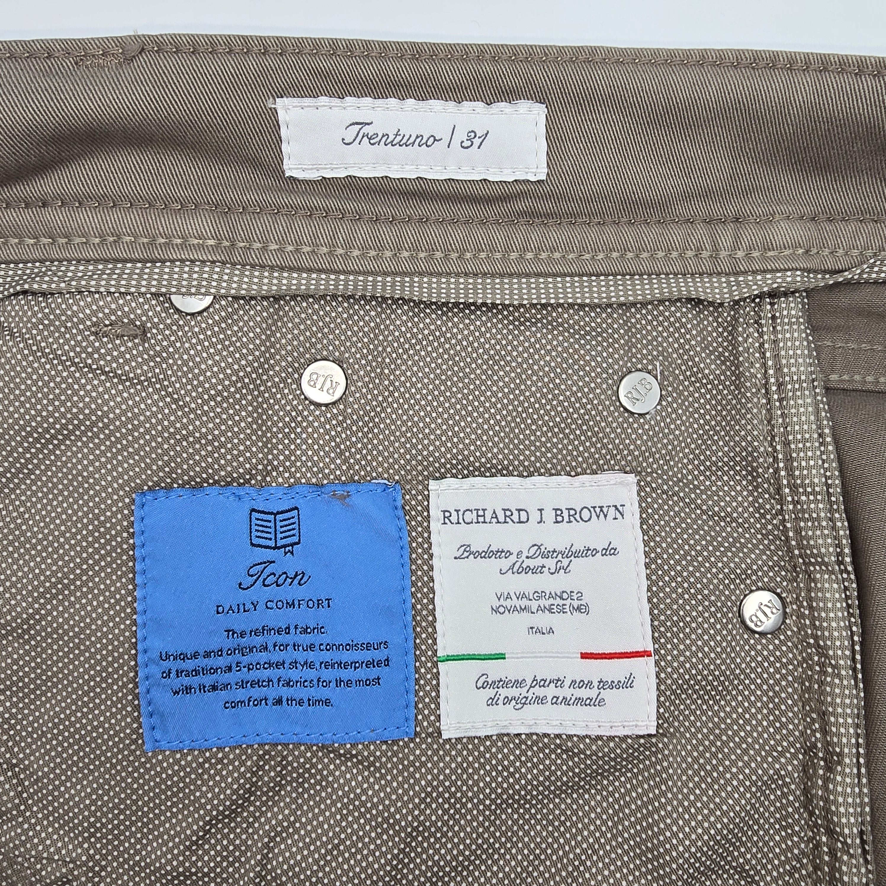 5-pocket Chino Tokyo Icon Taupe