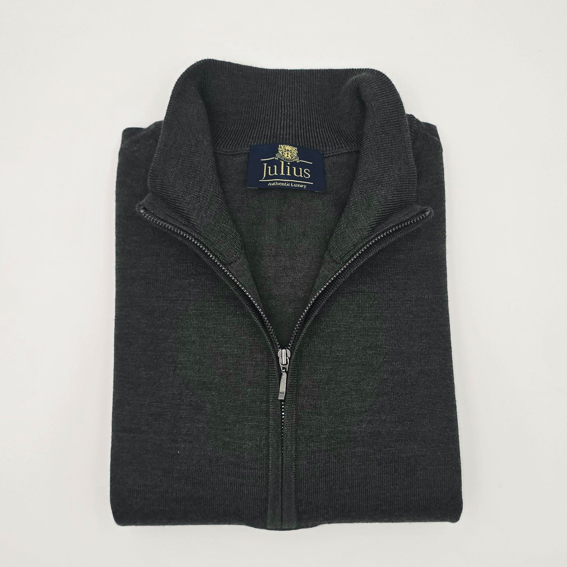 Half Zip Sweater Merino Hunter