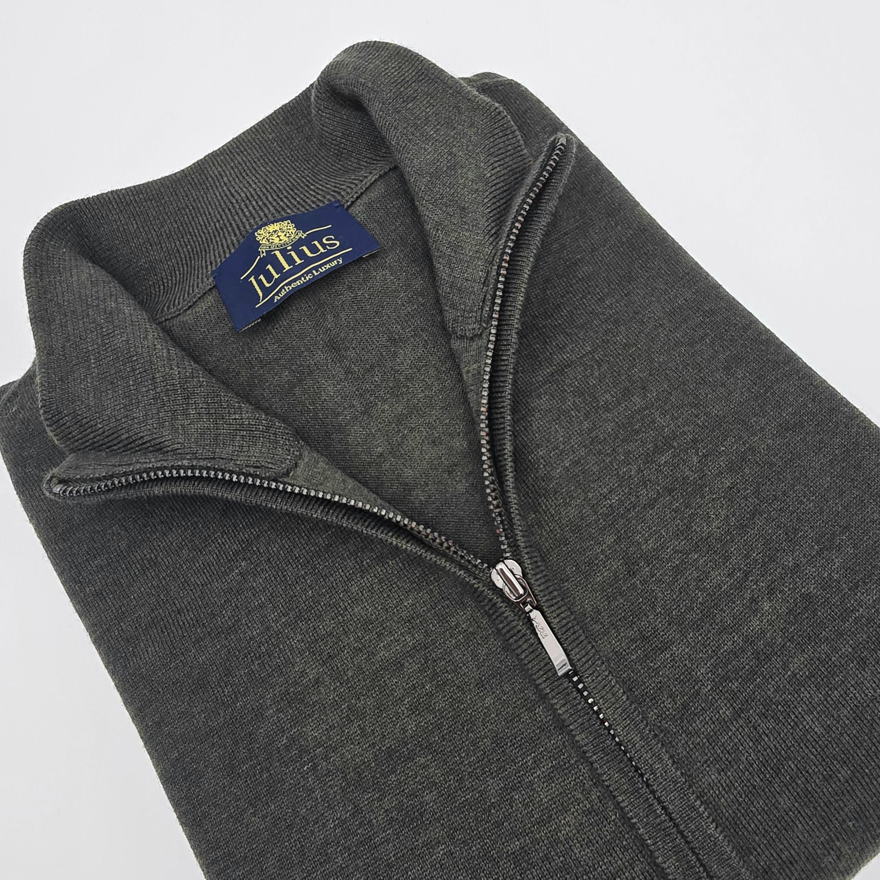 Half Zip Sweater Merino Hunter