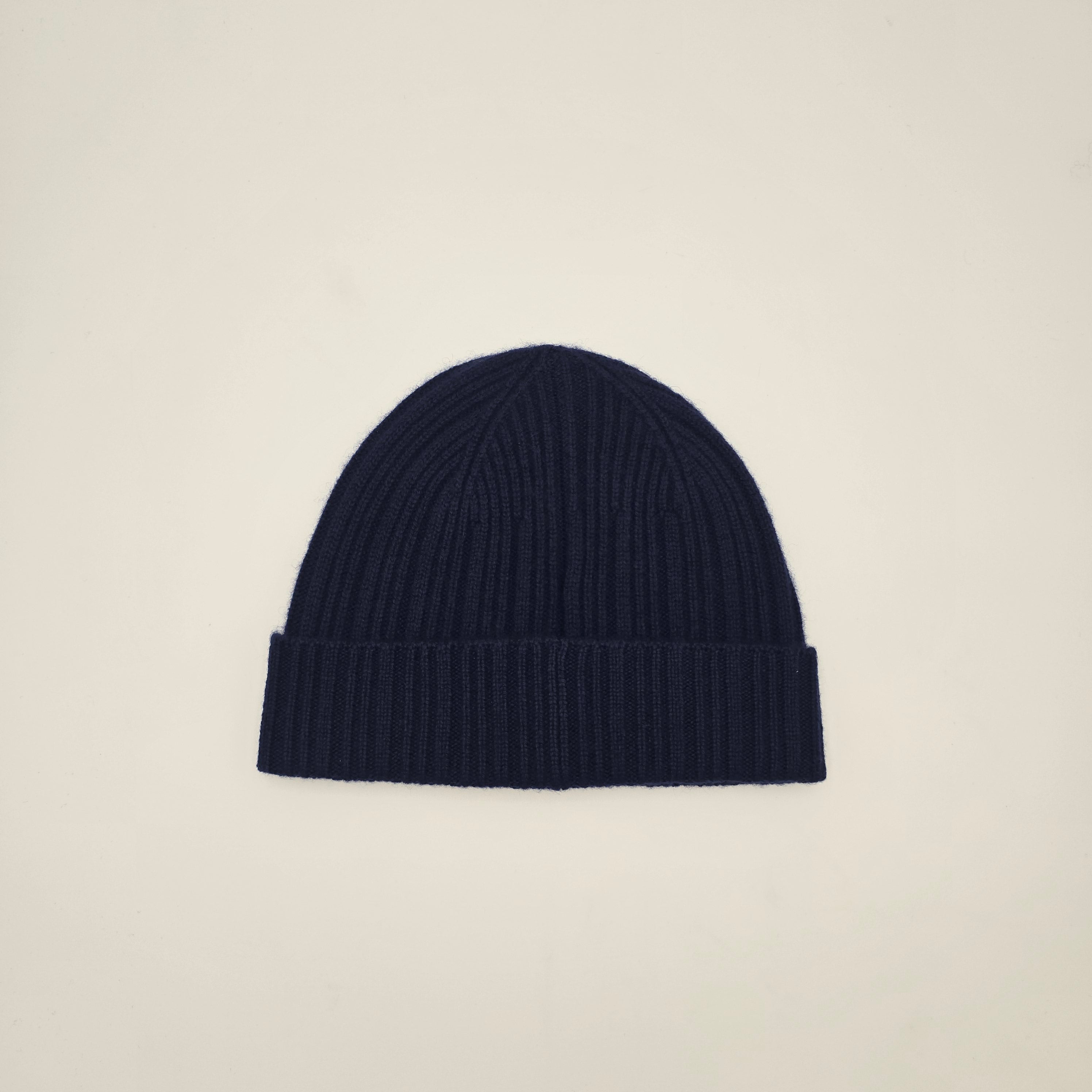 Beanie 100% Wool Navy