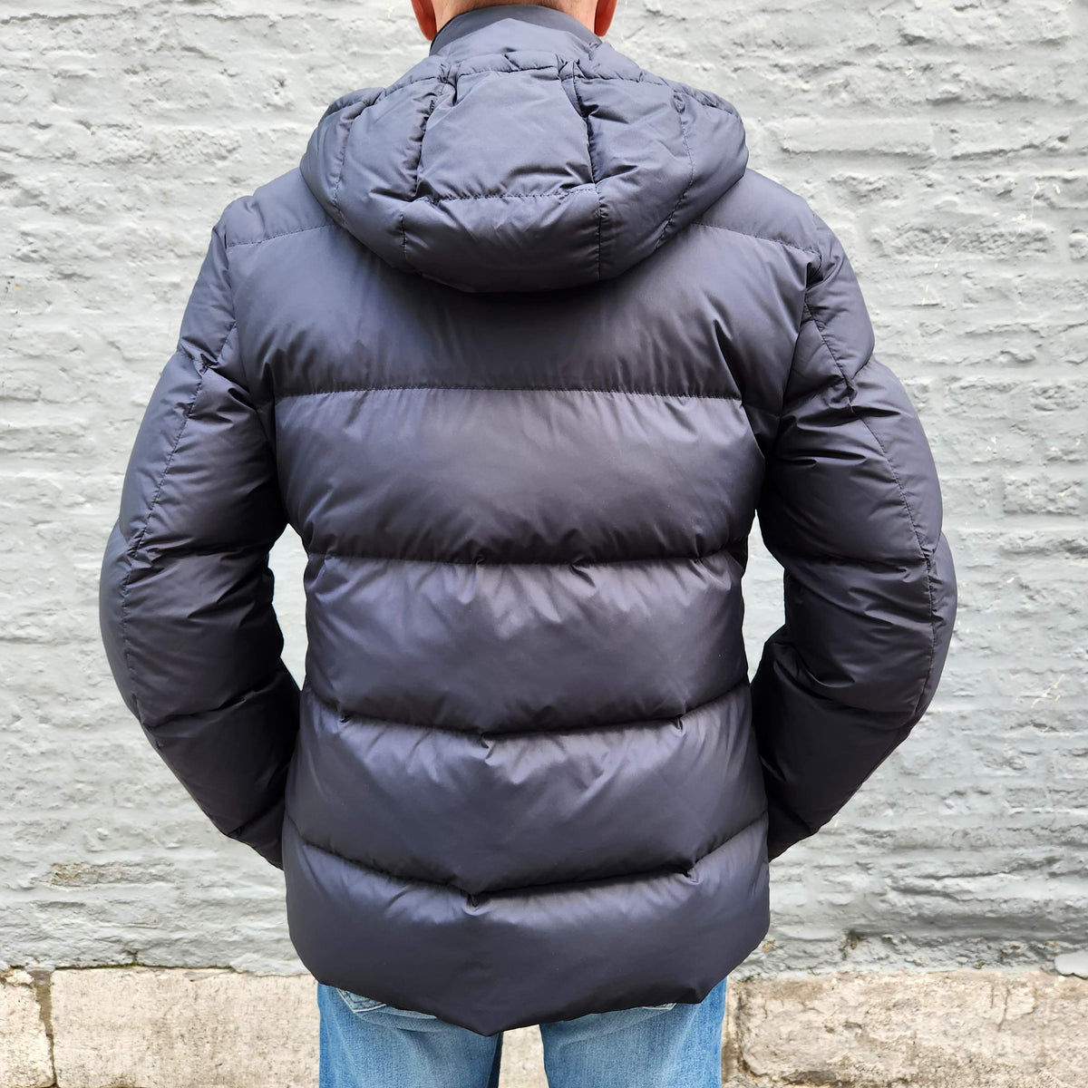 Casual Down Jacket Navy