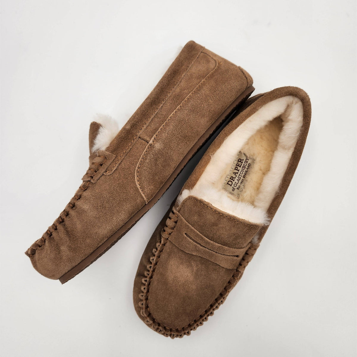 Sheepskin House Shoe Mid Brown