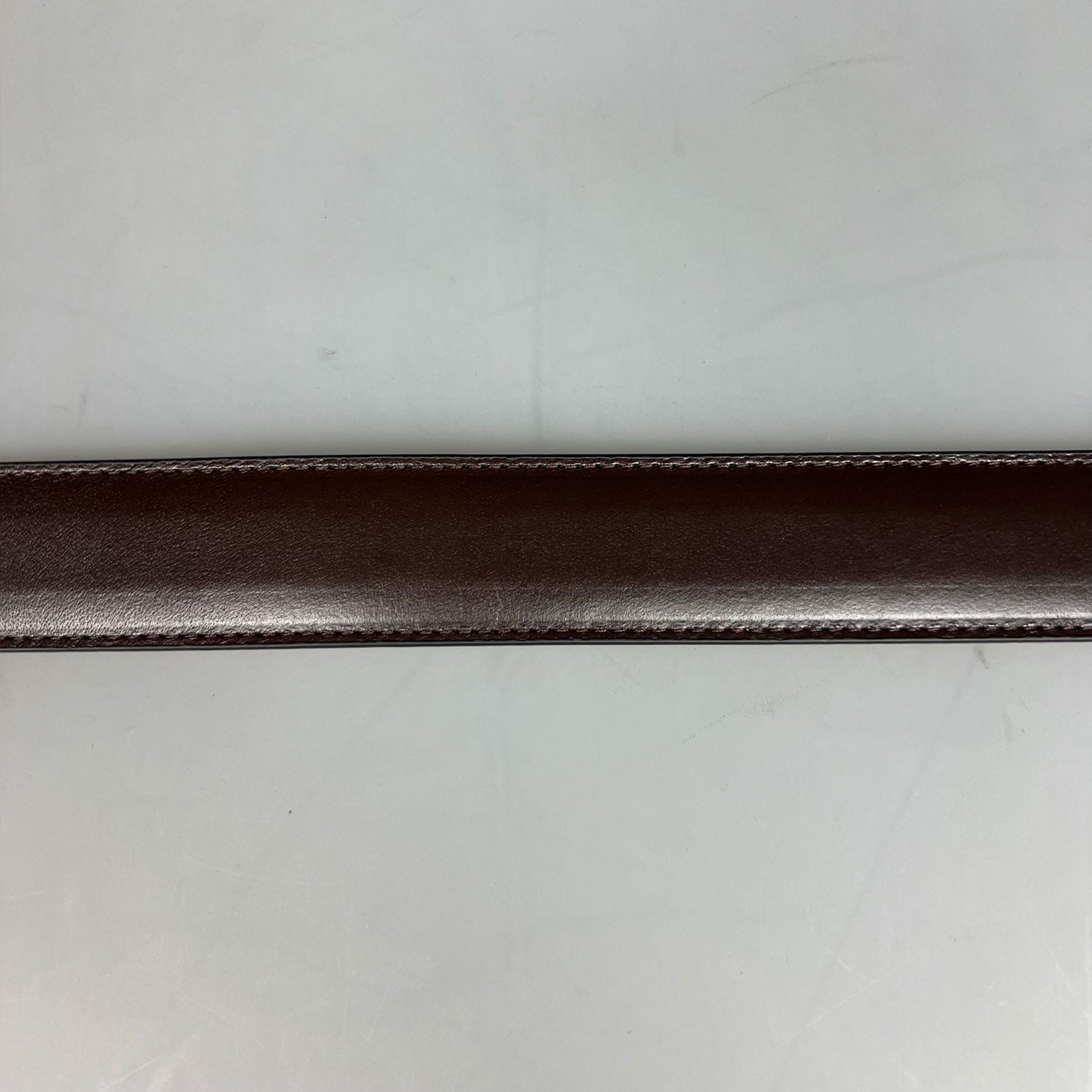 Belt Leather Dark Brown