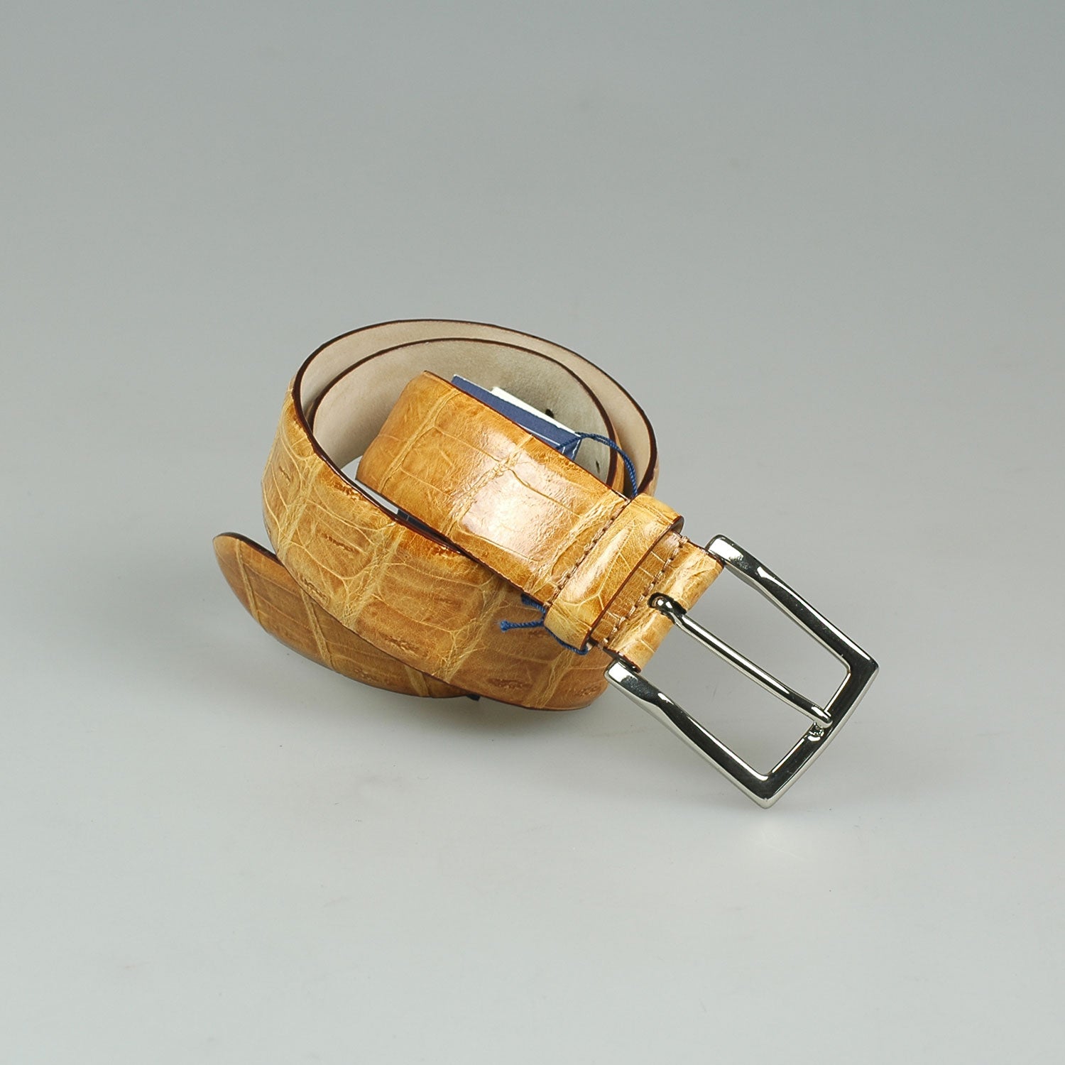 Belt Croco Light Brown