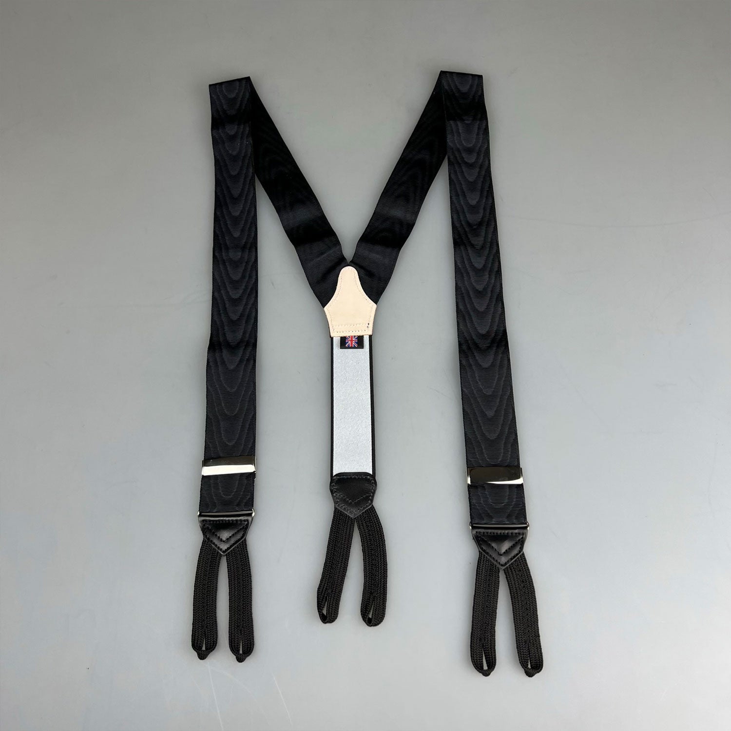 Braces Moiré - Smoking Black