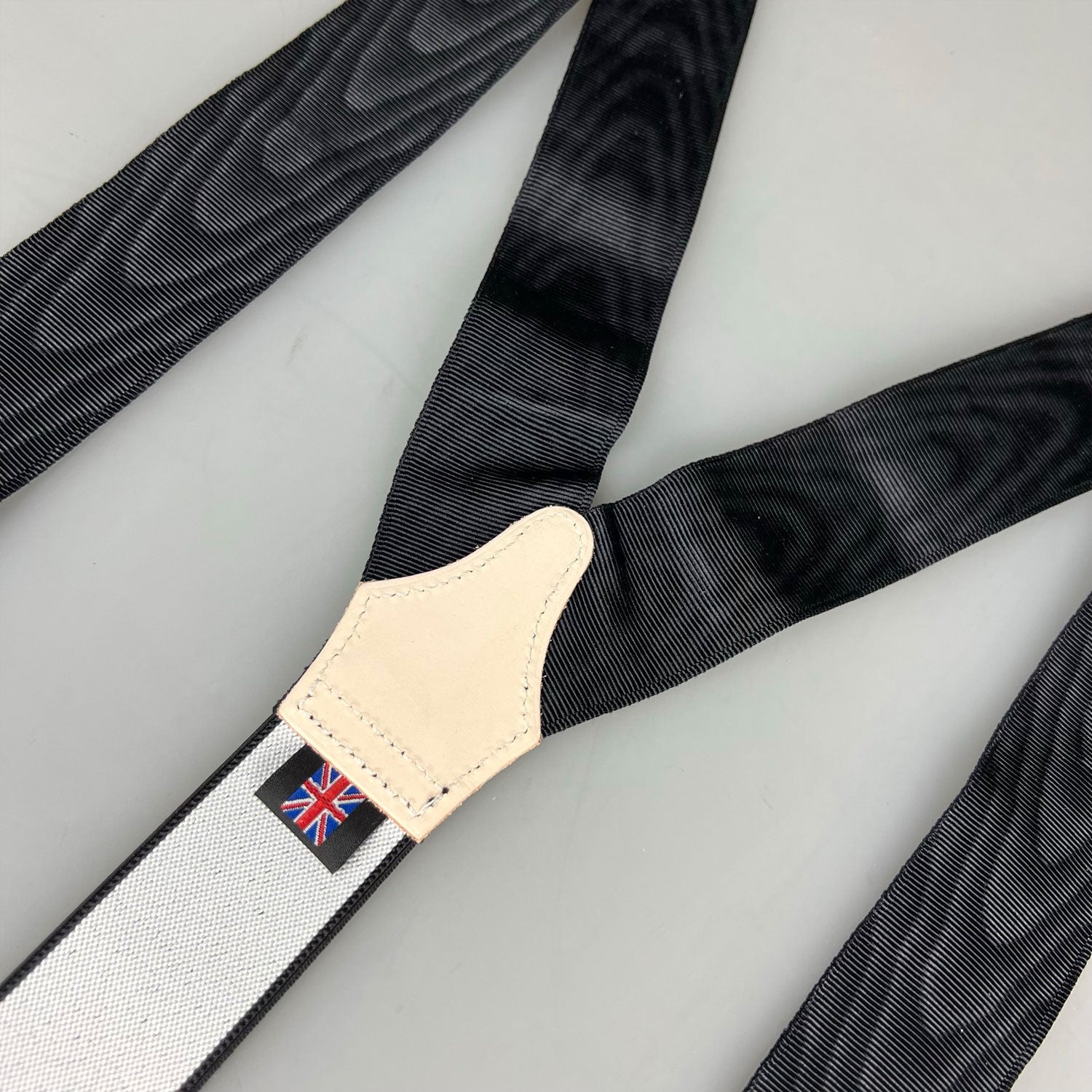 Braces Moiré - Smoking Black