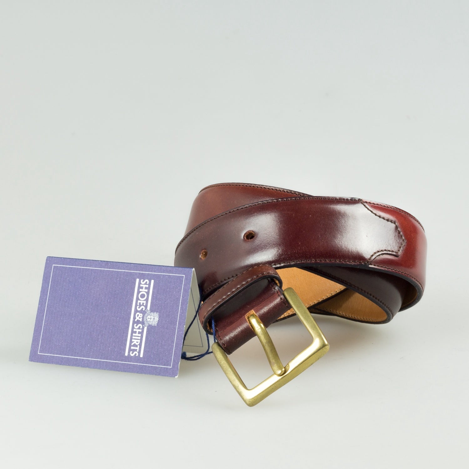 Kreis Belt Cordovan #08 Mid Bruin