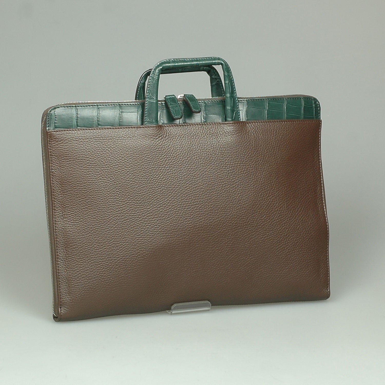 Julius Sottobraccio Real Croco Bruin