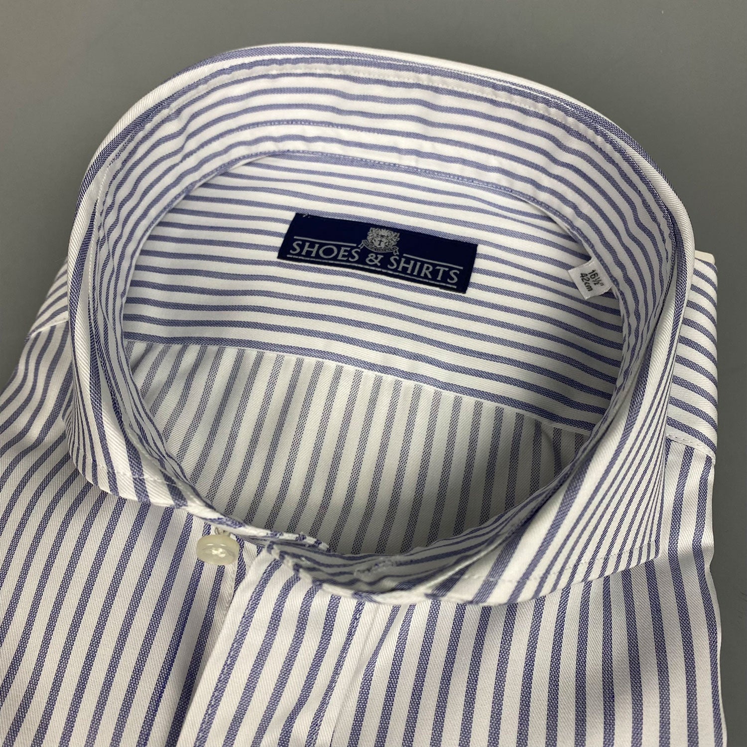 Julius Cutaway Popover Stripe