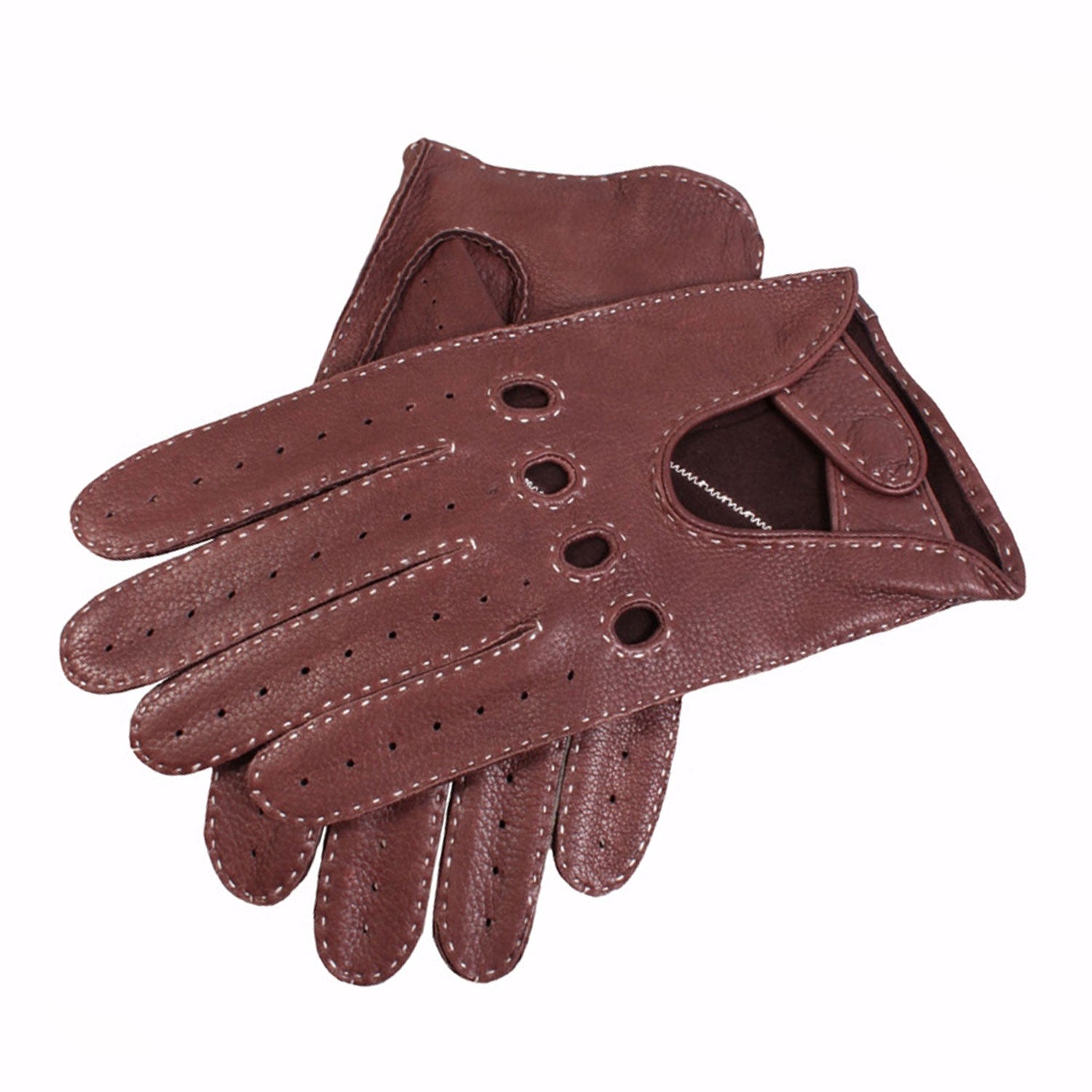 Dents Driving Glove Winchester Donker Bruin