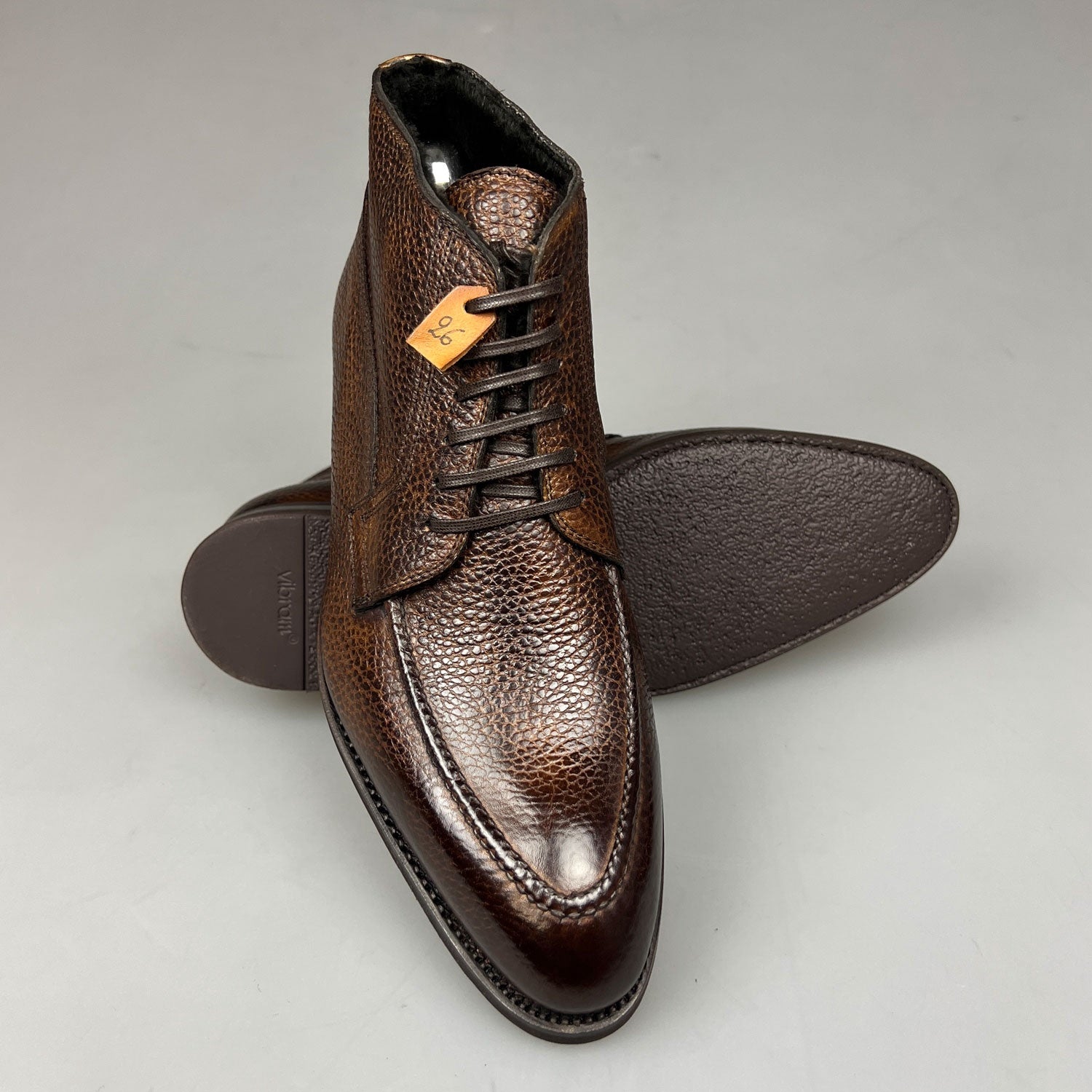 Bontoni Campagna Fur Lined Chocolate Bruin