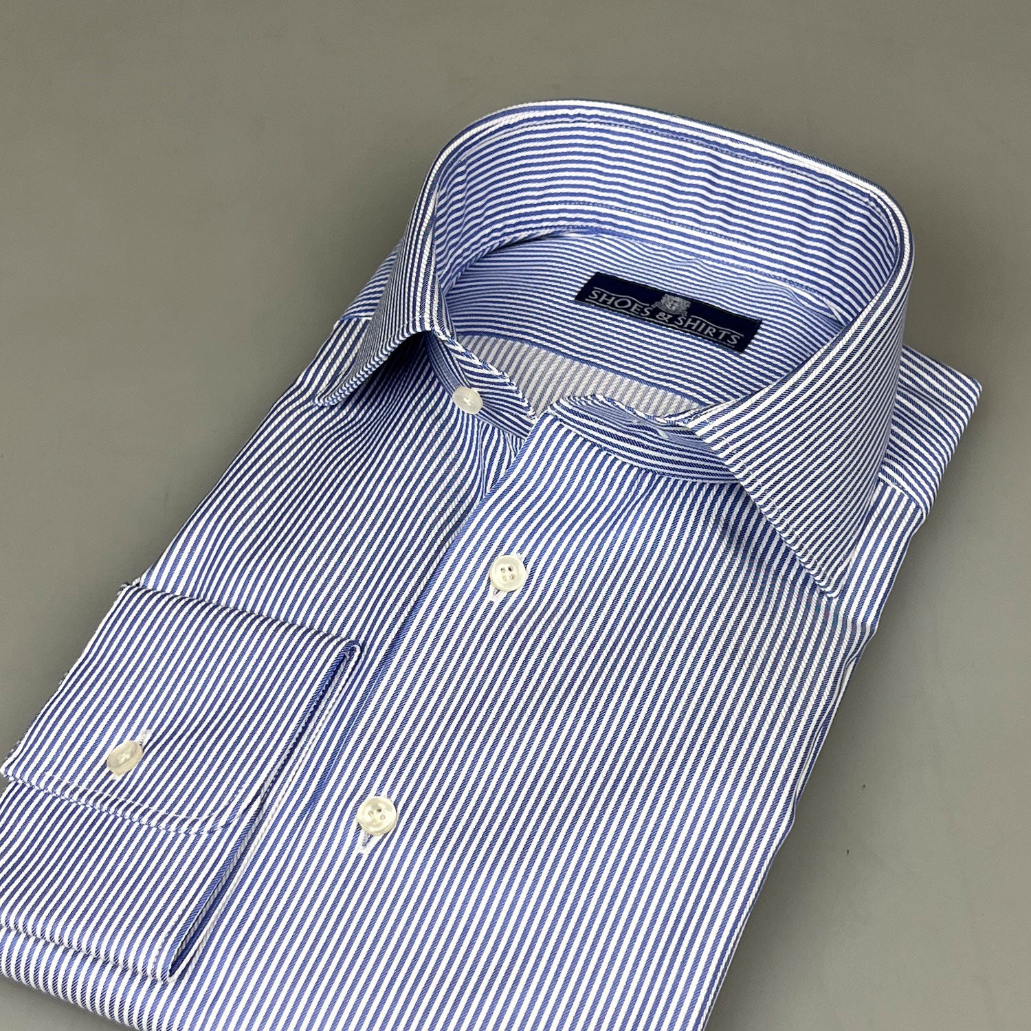 Julius Cutaway MF Fish Stripe Blauw