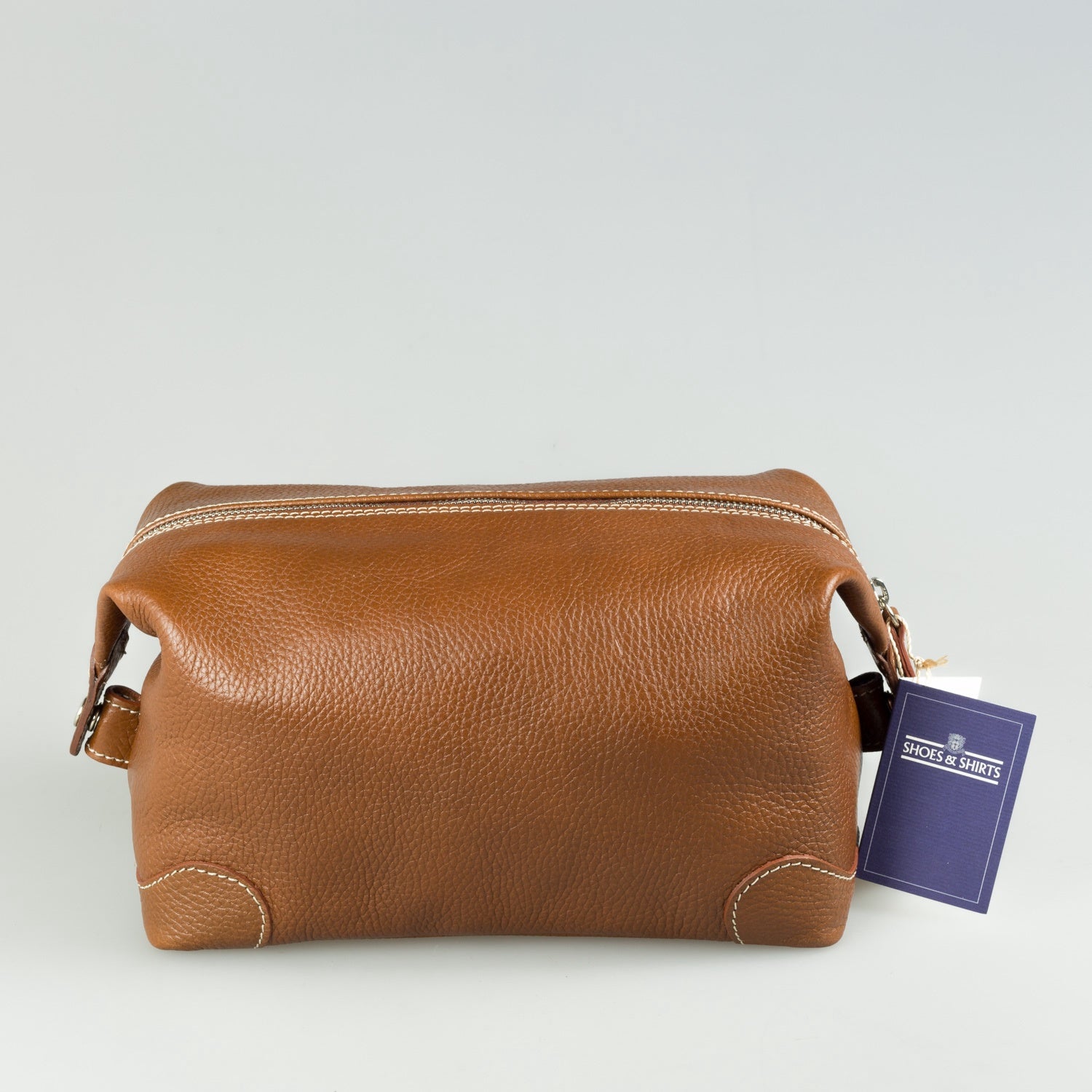 Julius One Zip Shavebag Donker Bruin