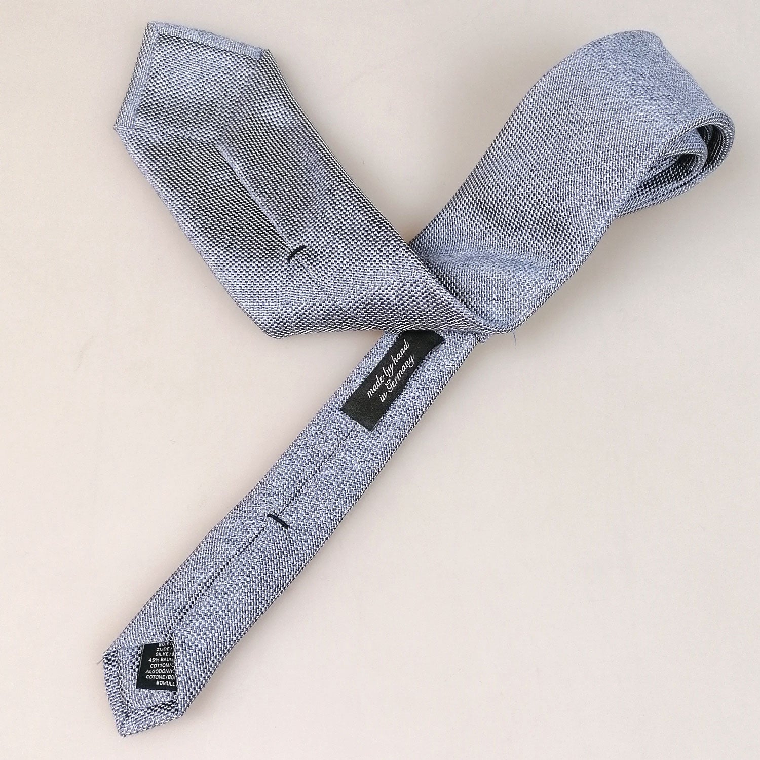 Julius Tie Silk/Cotton Plain