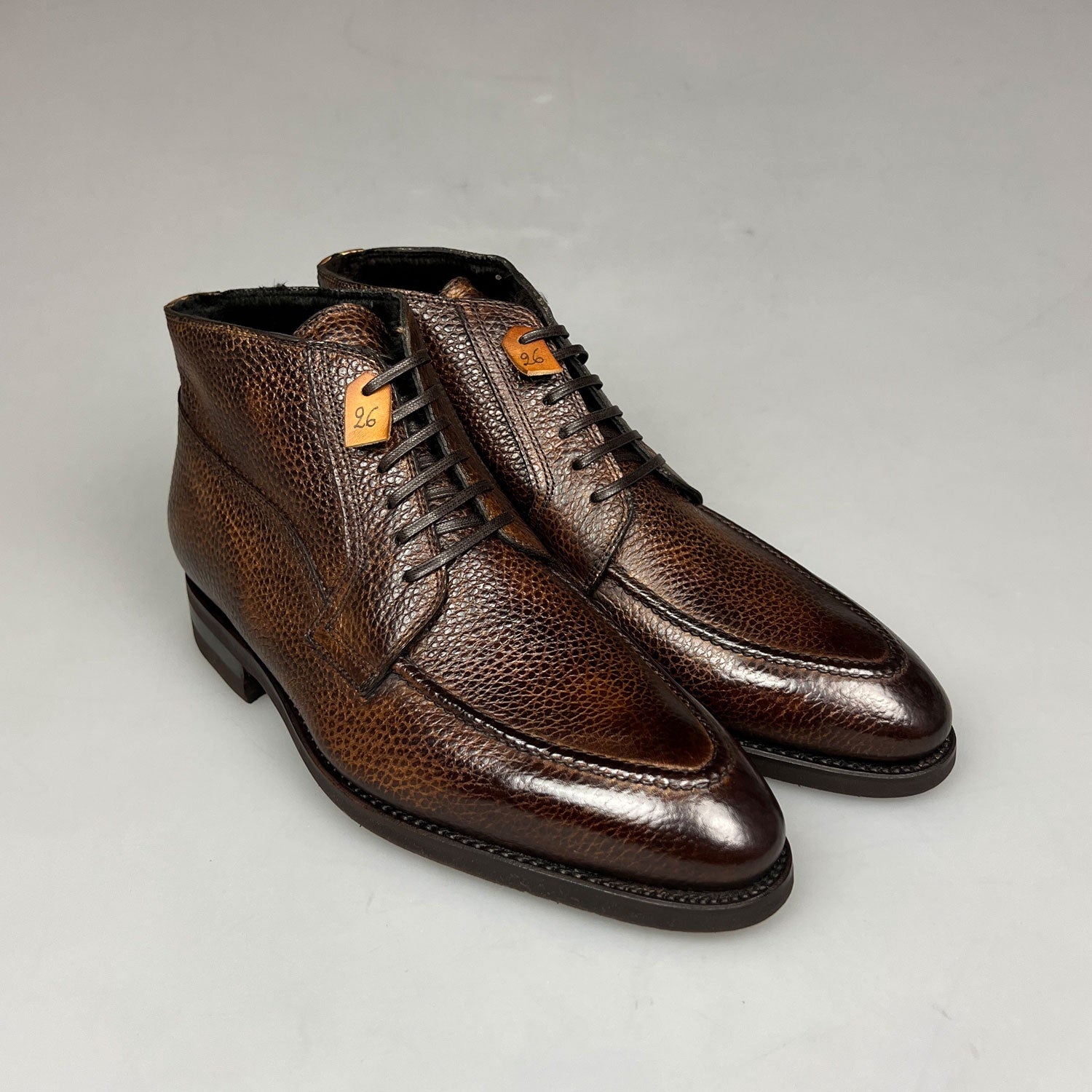 Bontoni Campagna Fur Lined Chocolate Bruin