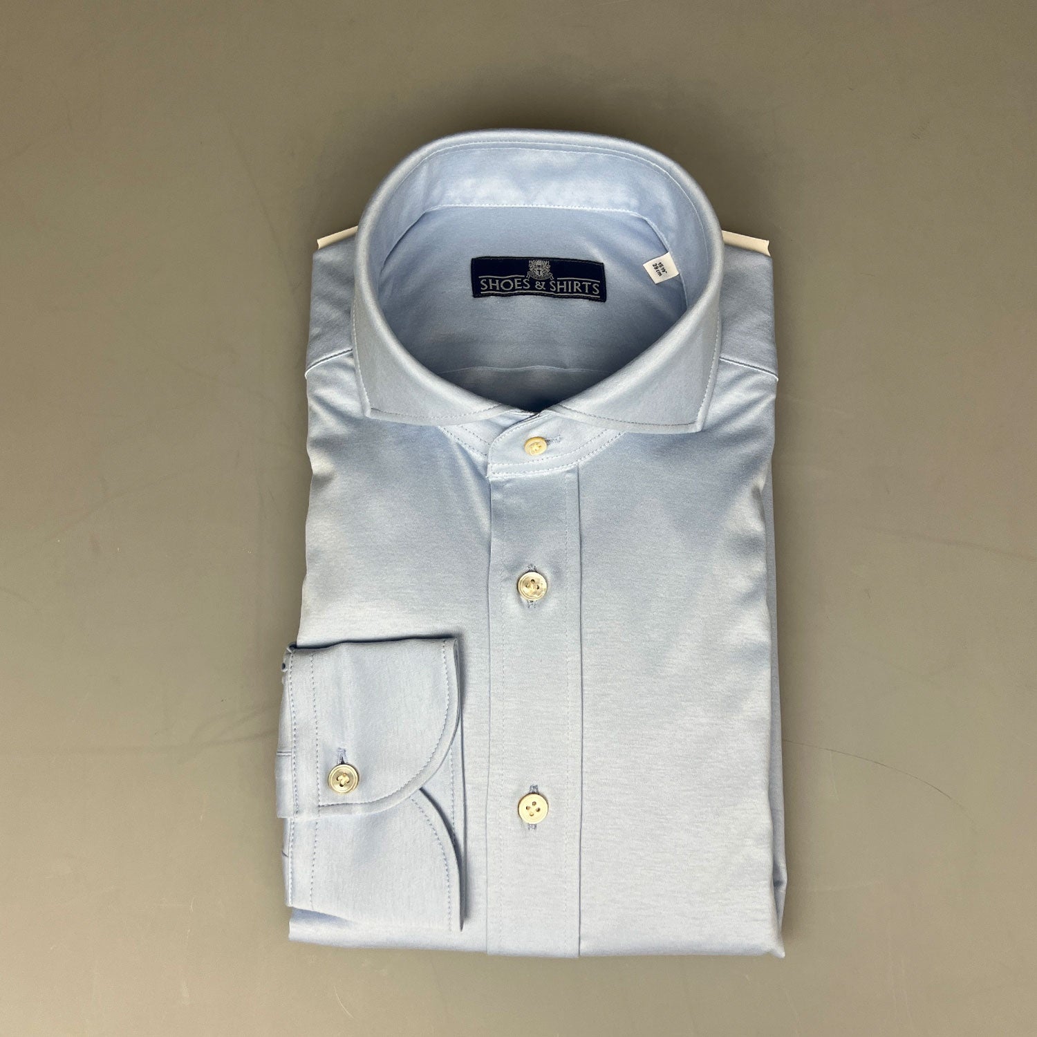 Julius Cutaway MF Soft Jersey Licht Blauw