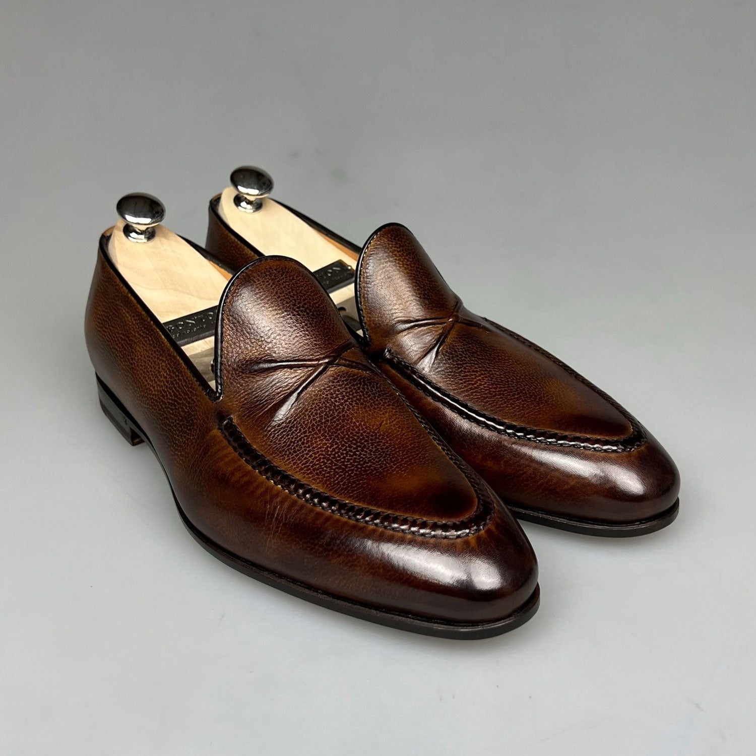 Bontoni De Bustis Loafer Savarese Bruin
