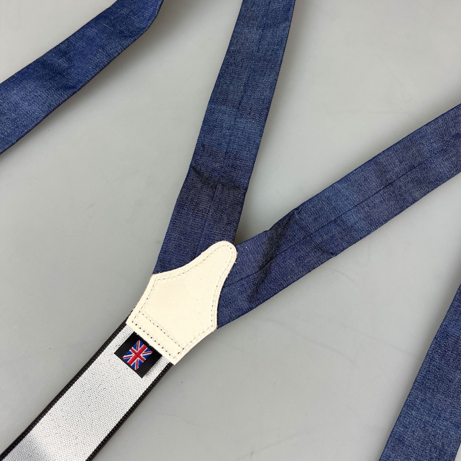 Albert Thurston Braces Denim Woolmix