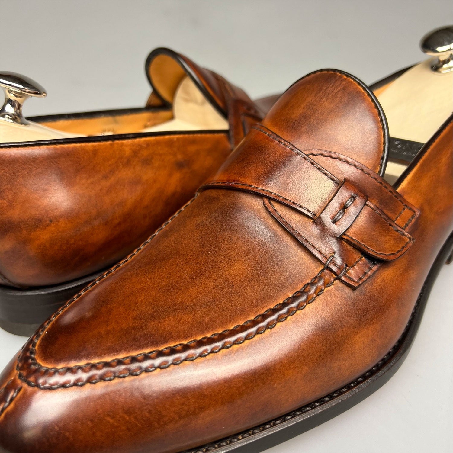 Bontoni Riviera Split Cognacantico Mid Bruin