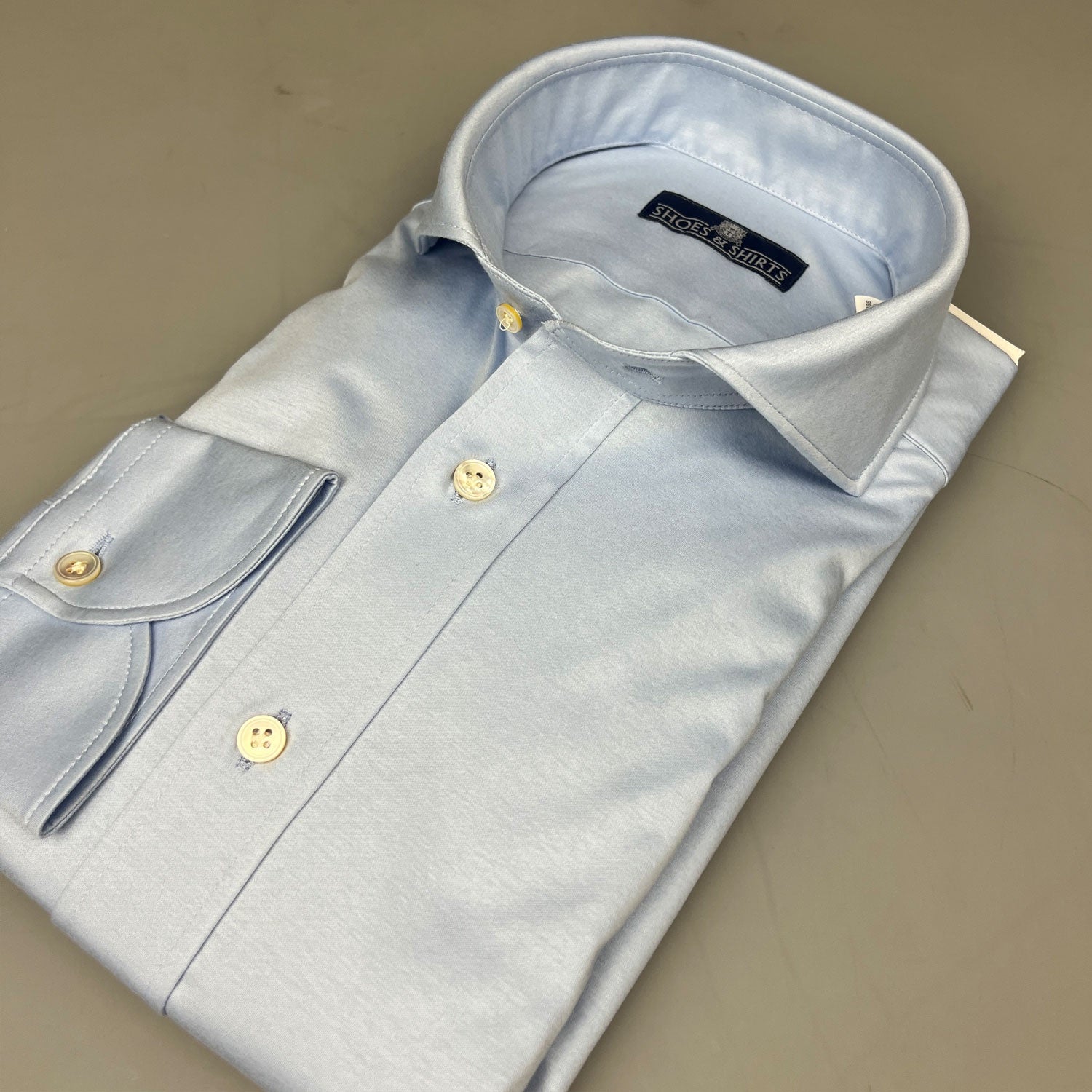 Julius Cutaway MF Soft Jersey Licht Blauw
