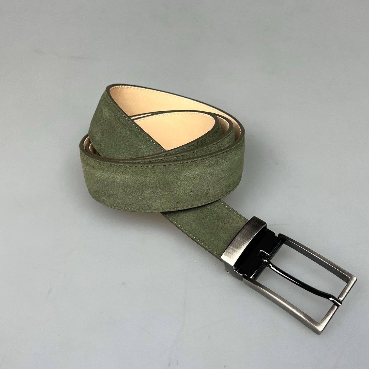 Julius Suede Belt Groen
