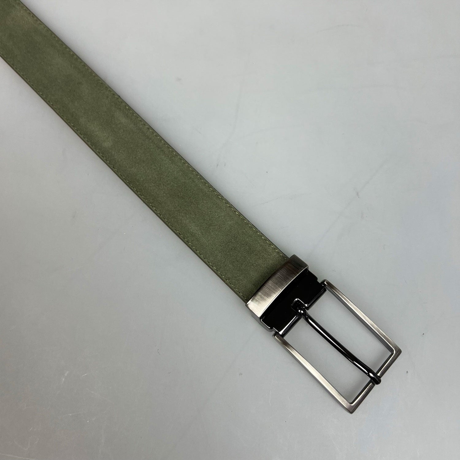 Julius Suede Belt Blauw