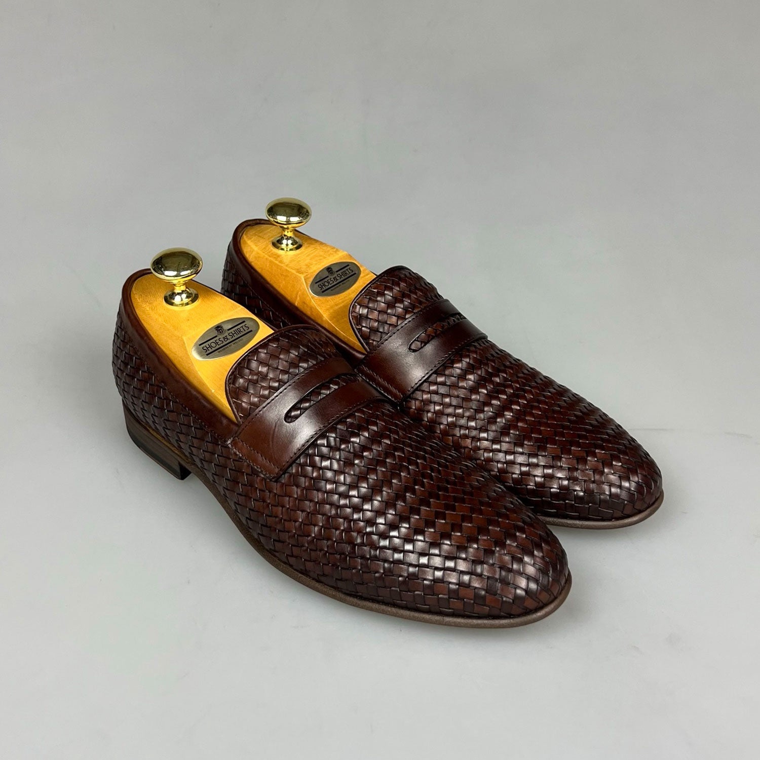 Julius Intrecciato Loafer Donker Bruin