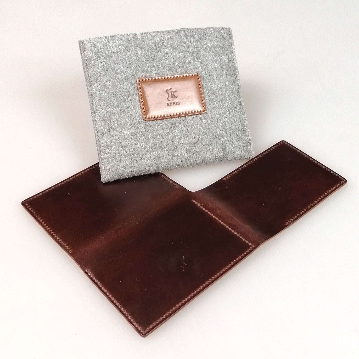 Kreis L-Cardcase Cordovan Burgundy