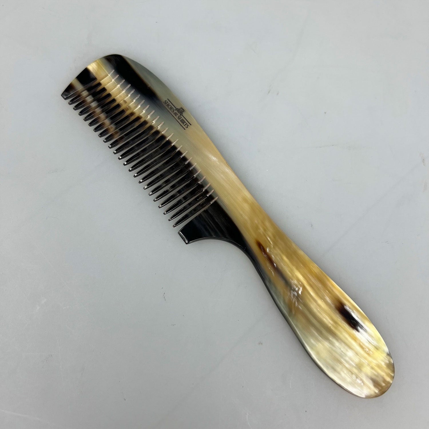 Abbeyhorn Horn Comb Handle 7.5.