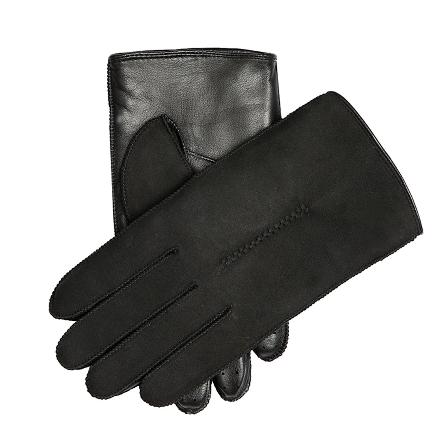 Dents Hairsheep/Sheepskin Touch Zwart
