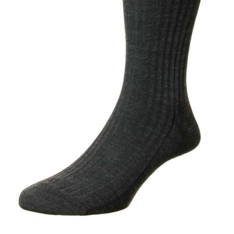Sock Merinowool Charcoal