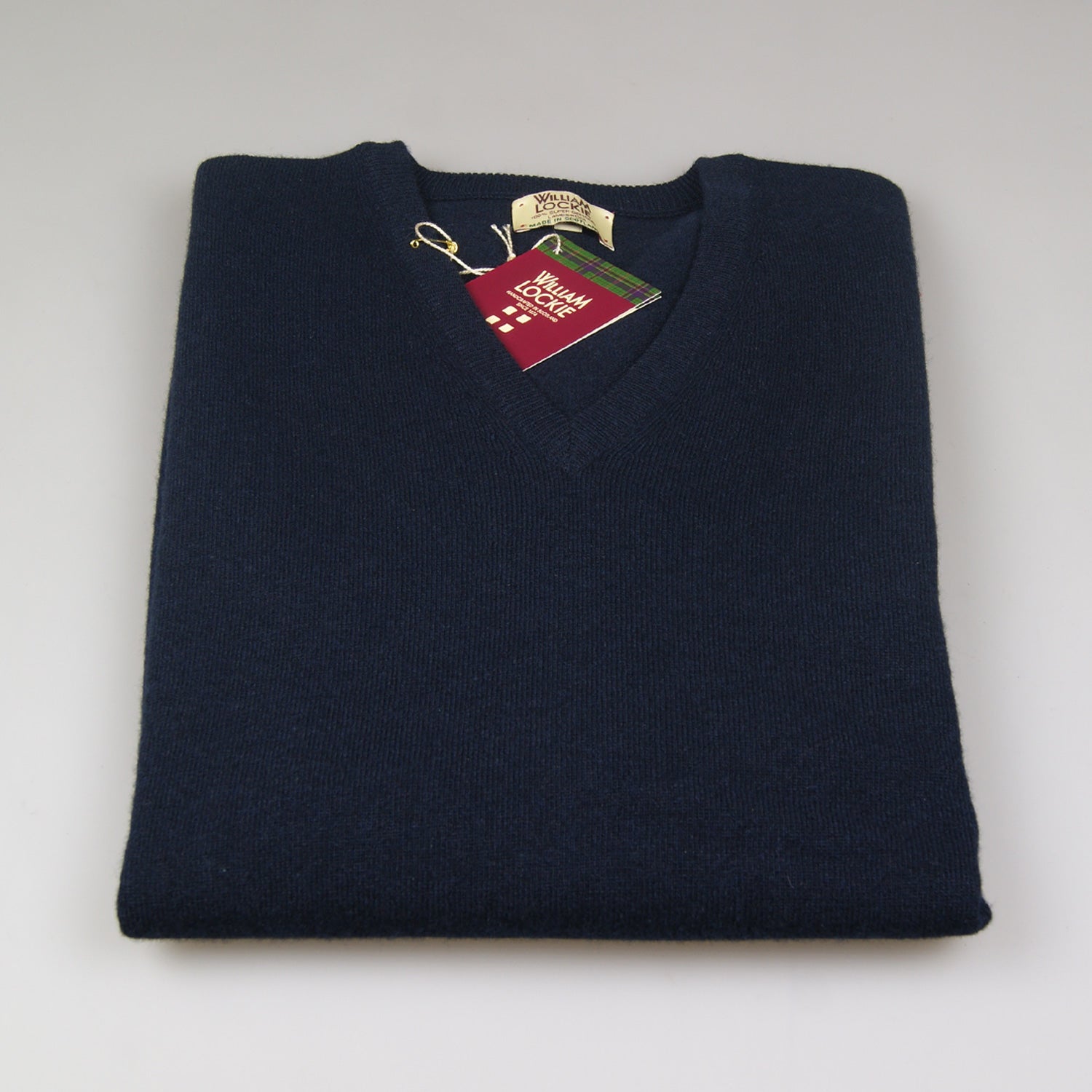 V-neck Super Geelong Sweater Navy